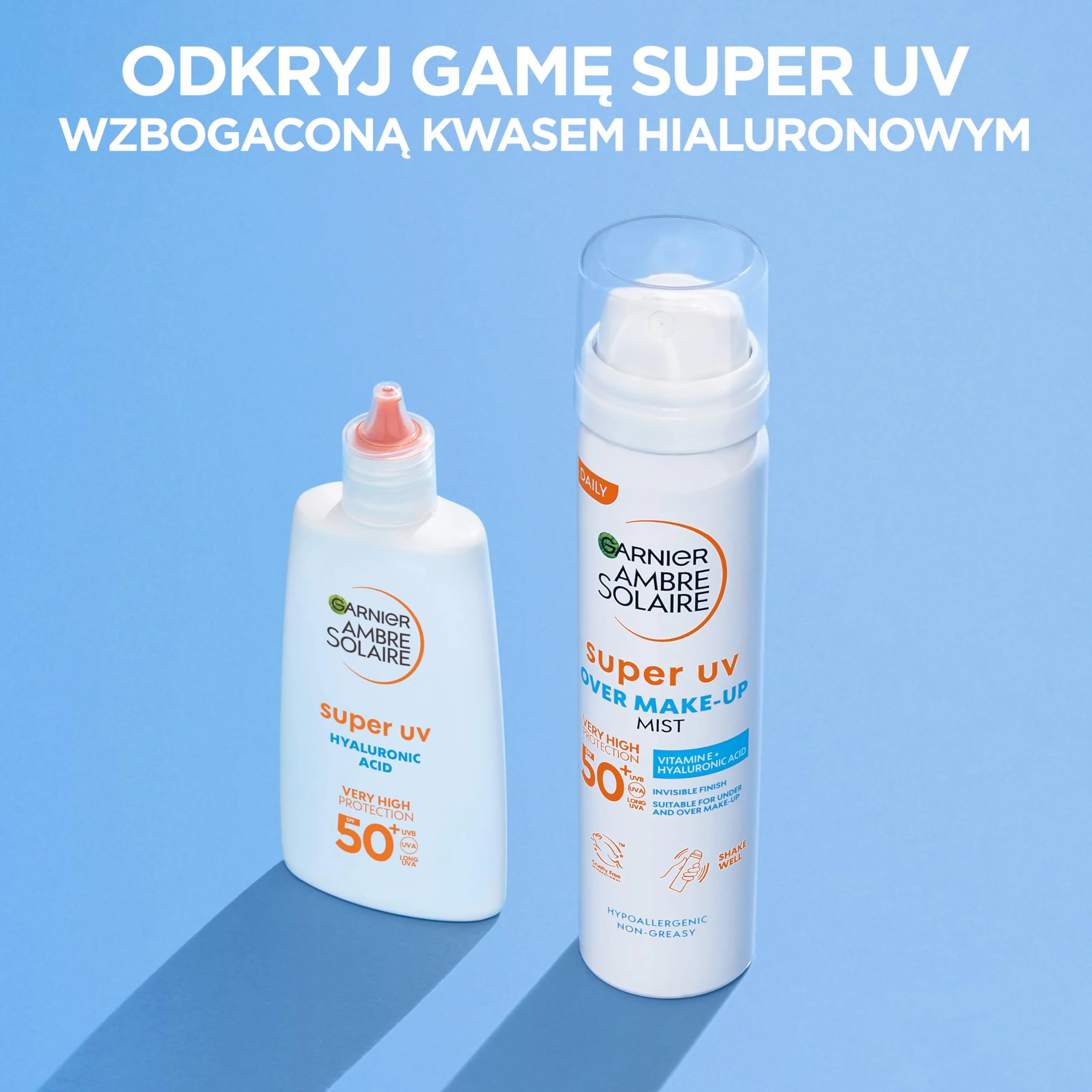 Garnier Ambre Solaire Super UV Mgiełka ochronna SPF 50 75 ml