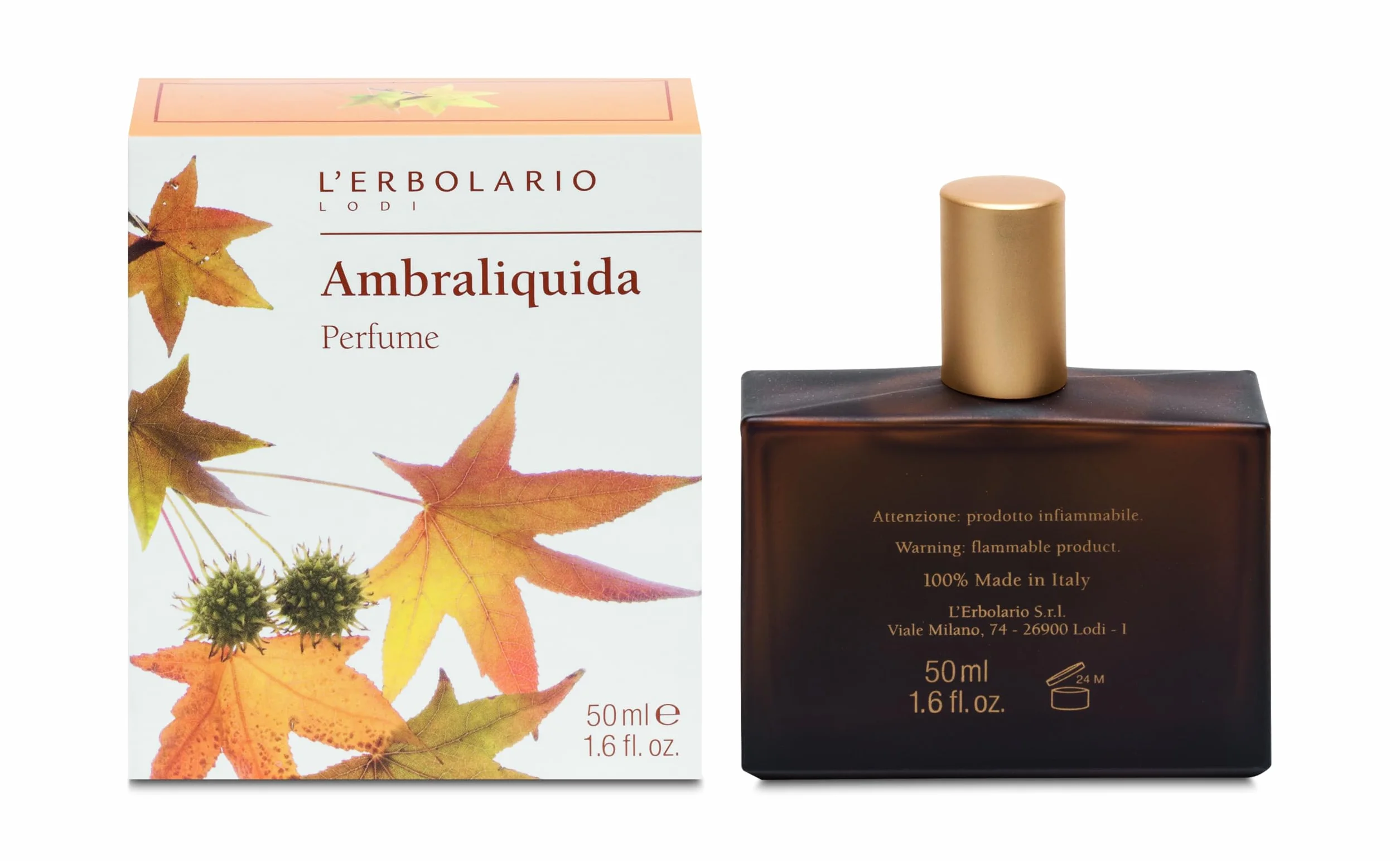 L'Erbolario Ambraliquida perfumy uniseks 50 ml