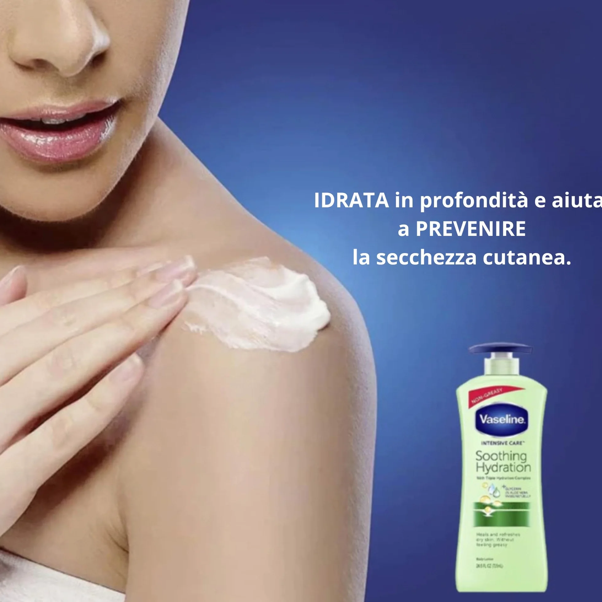 Vaseline Intensive Care balsam do ciała z aloesem 600 ml dla skóry suchej