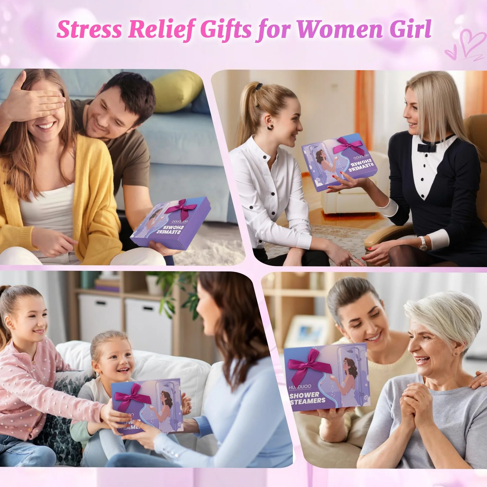 Aromatherapy dla kobiet lub mężczyzn, 24 szt. Naturalne bomby z olejkami eterycznymi Eukaliptus, samoopieka nad stresem i relaksem prezenty na urodziny Boże Narodzenie podróż Essentials