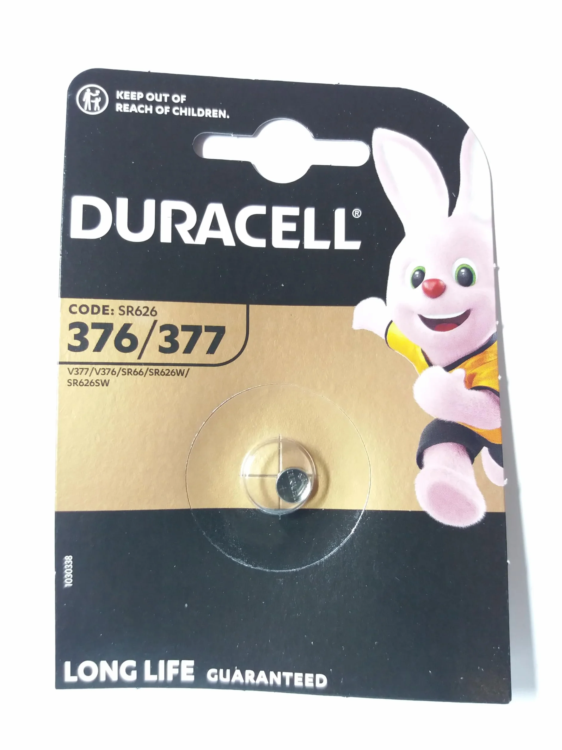 Duracell 377 SR626SW SB-AW AG4 1,55 V bateria do zegarka z tlenku srebra