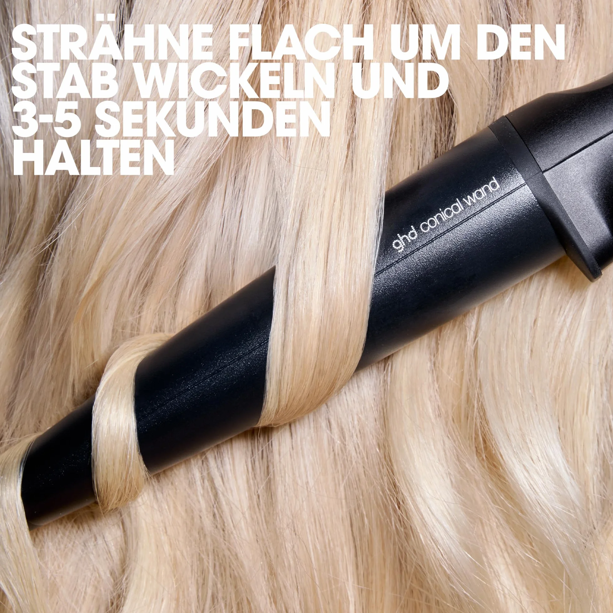 ghd Chronos Curve Conical Curve Lokówka stożkowa beczka 28-23 mm fale surfingowe loki bez puszenia się