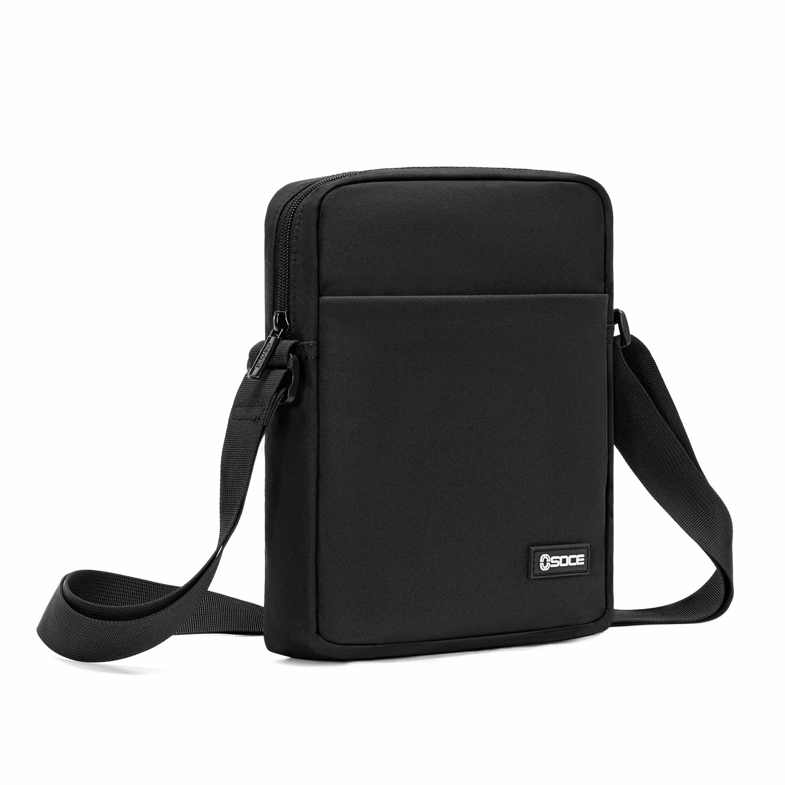 OSOCE Męska torba na ramię, torba kurierska, podróżna, biznesowa, wodoodporna, crossbody, torba na klatkę piersiową, torba na ramię, boczna torba na telefon, torebka na co dzień z regulowanym paskiem,