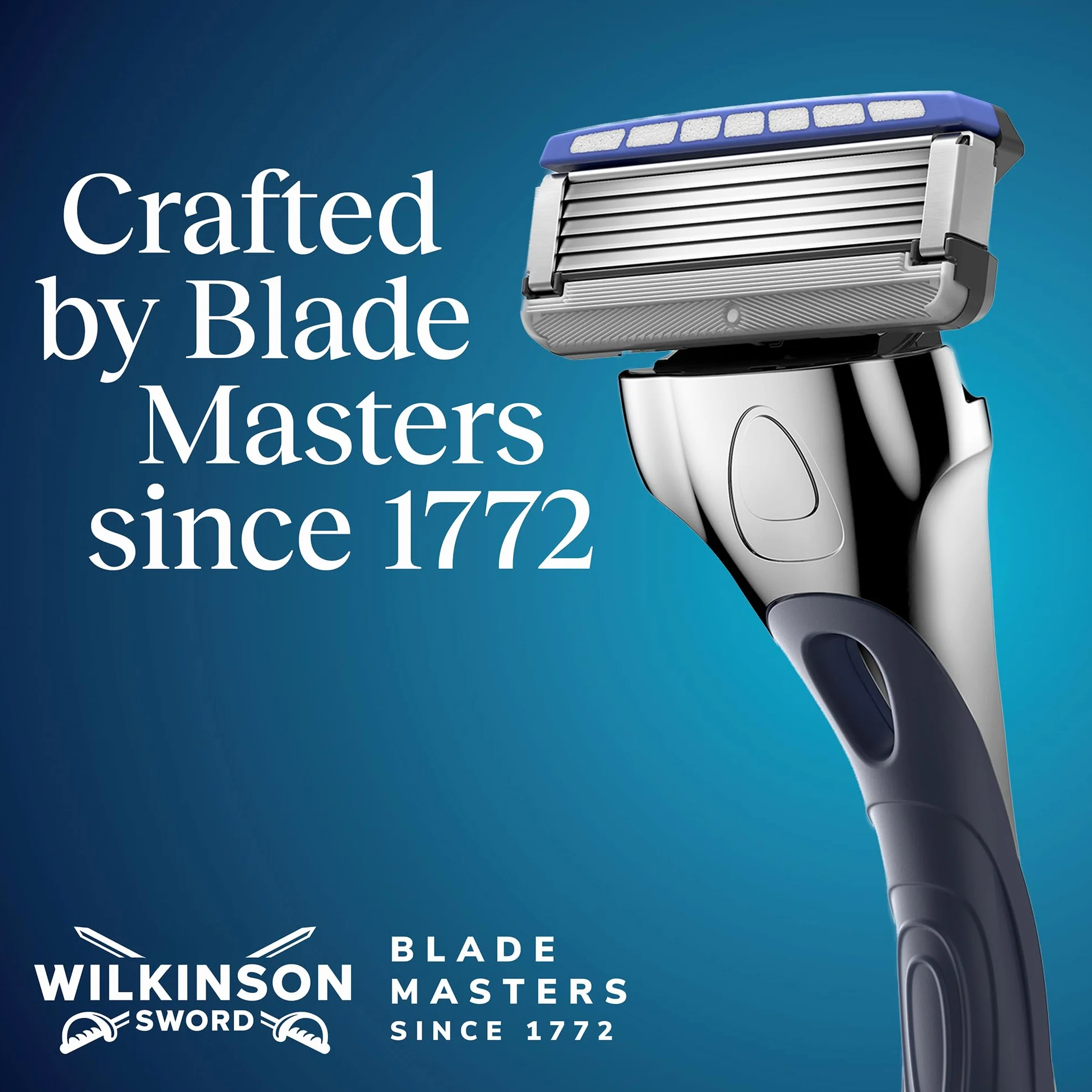 Wilkinson Sword Hydro 5 zestaw wymiennych żyletek, 12 wkładów, nawilżające, ostrza powlekane węglem