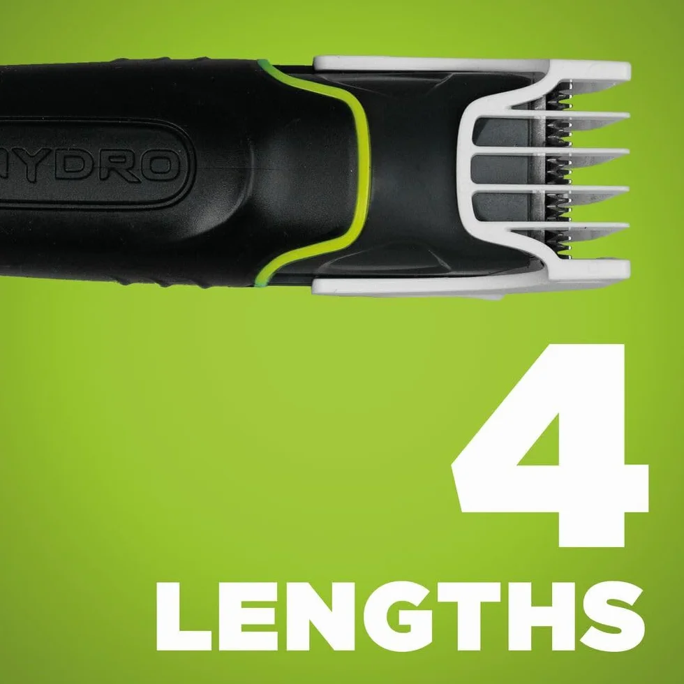 WILKINSON SWORD Hydro Trim & Shave Blades - zestaw 3 wymiennych ostrzy, odpowiednie dla skóry wrażliwej, 5 ostrzy krawędziowych z basenami żelowymi aloesowymi