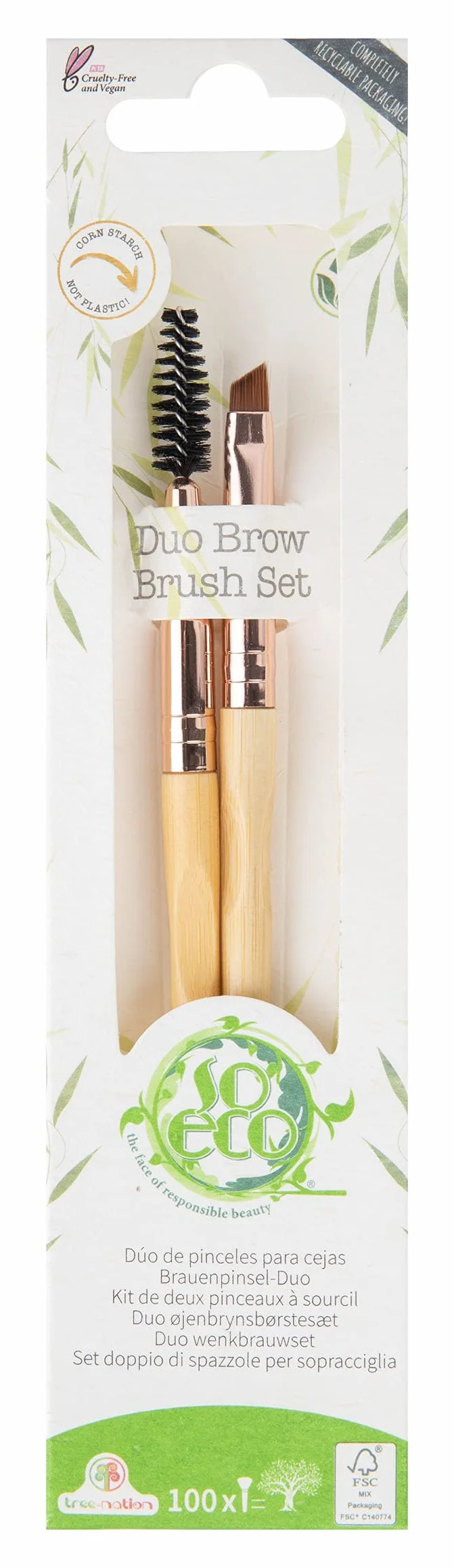 So Eco Duo Brow Brush