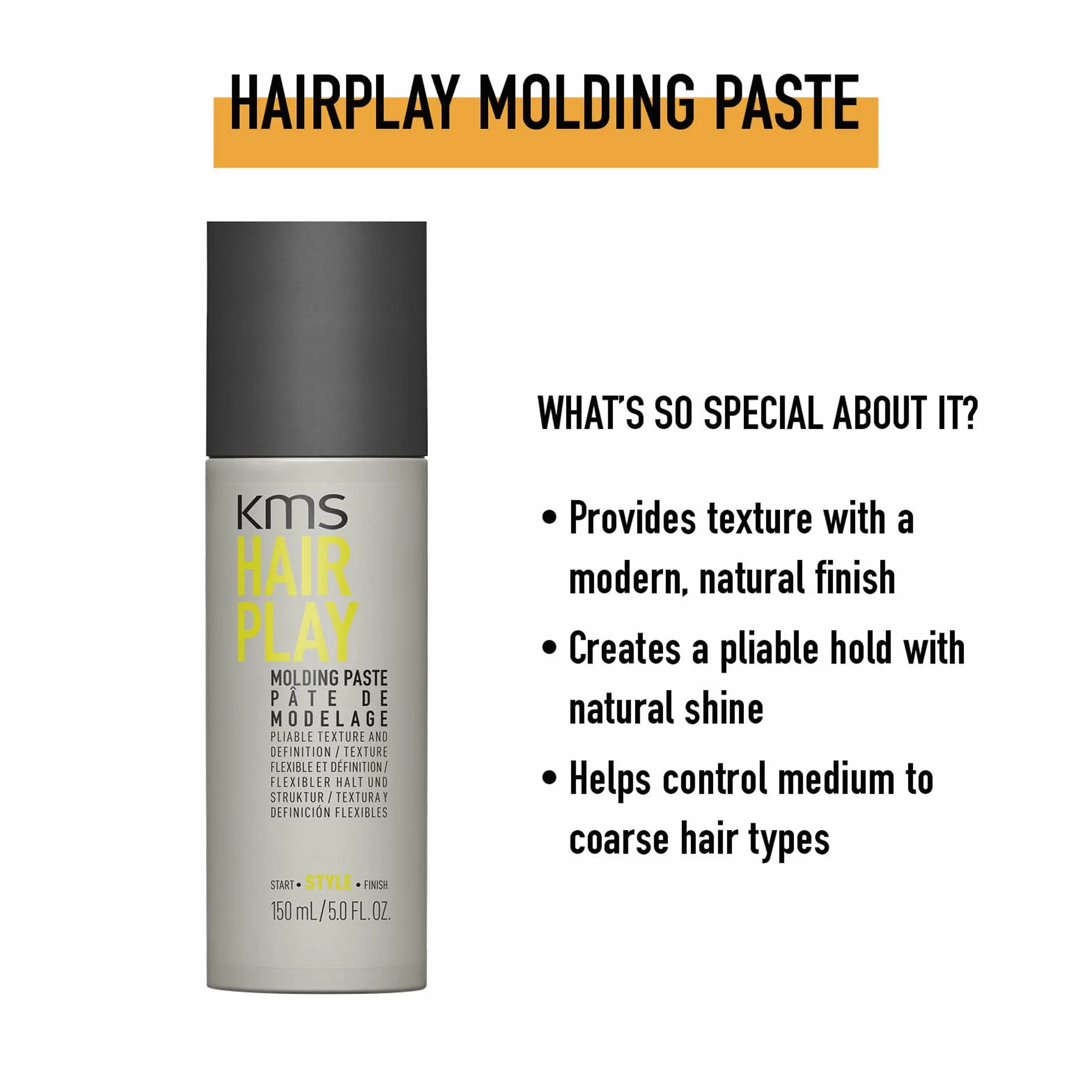 Kms Hairplay Pasta do Stylizacji Włosów, 150 ml