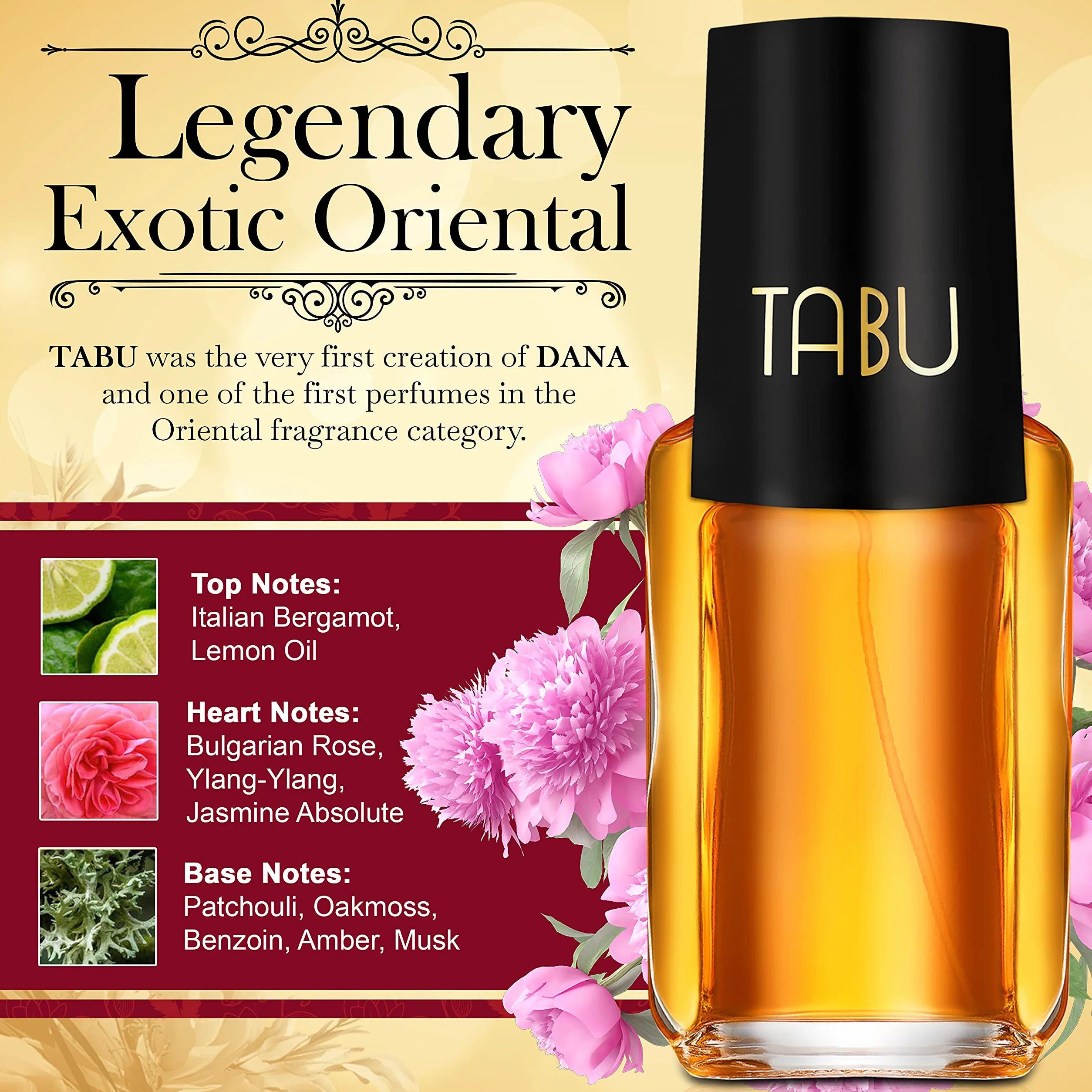 Dana, Tabu Edc 68Ml, Kolonia, Wielobarwny, U, Kobieta