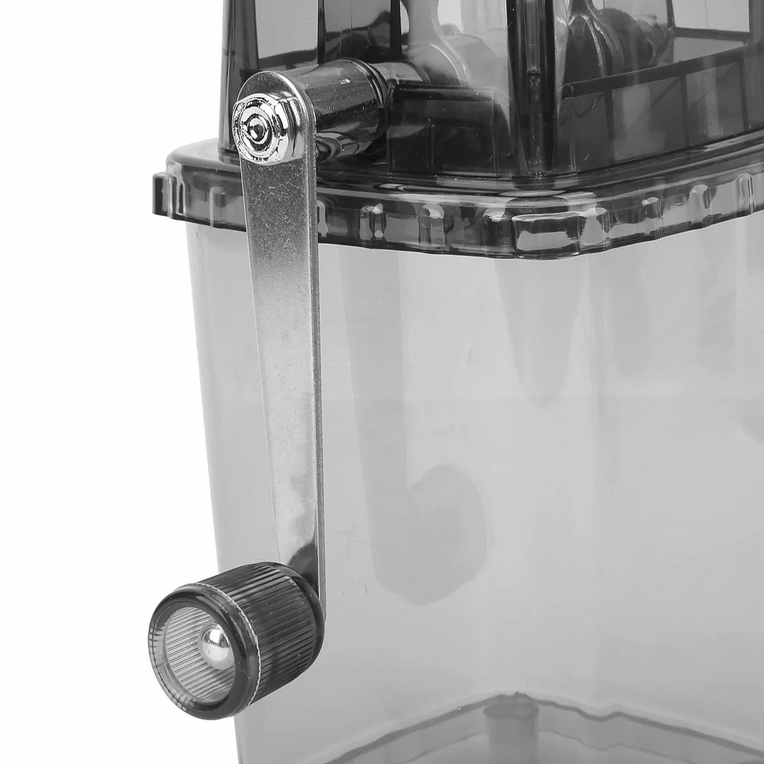 Ręczna kruszarka do lodu, pojemność 1,2 l, ergonomiczny uchwyt, bez prądu, przynęta wędkarska z blenderem do lodu do baru kuchennego
