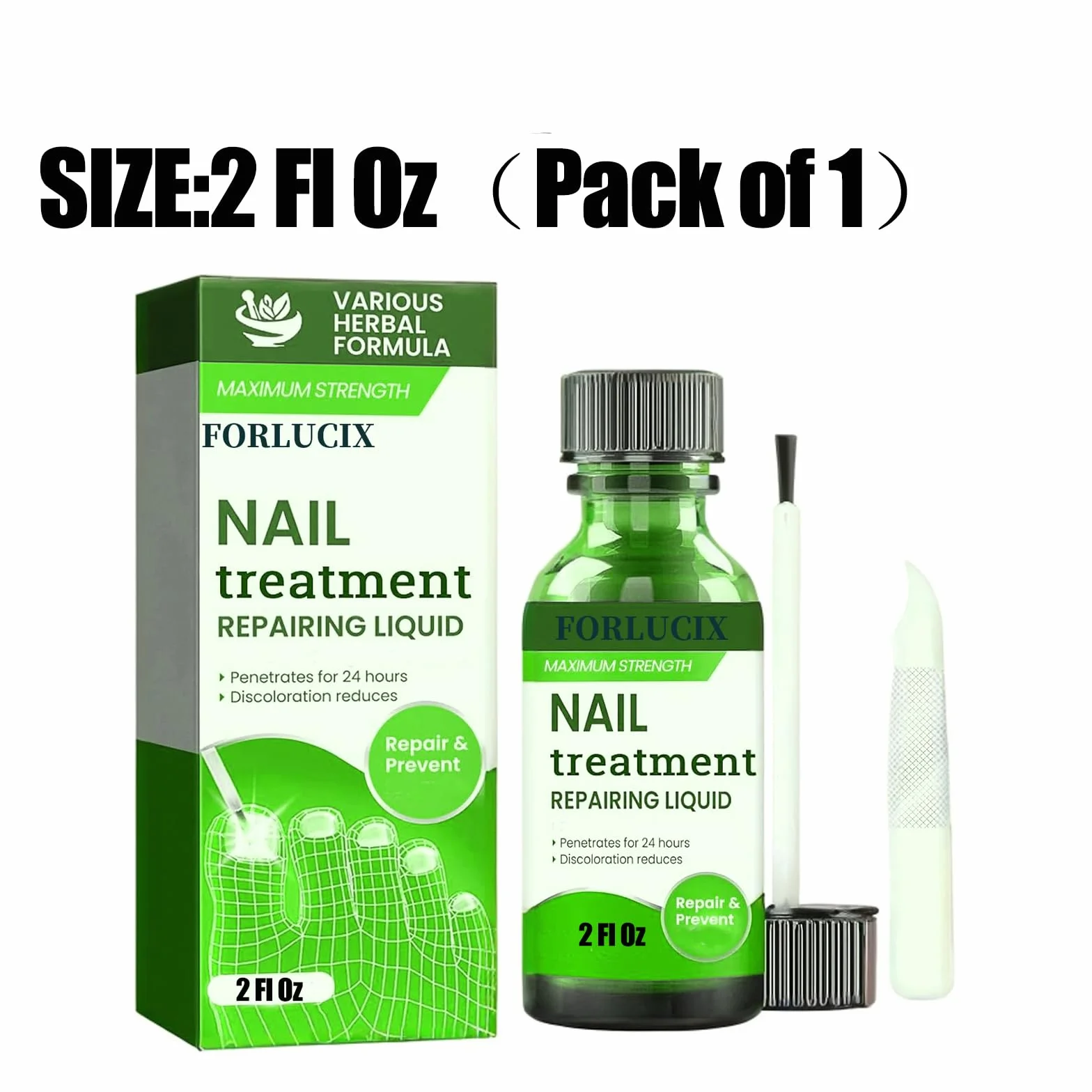 Extra Strength,2 Fl Oz(Pack of 1),Green