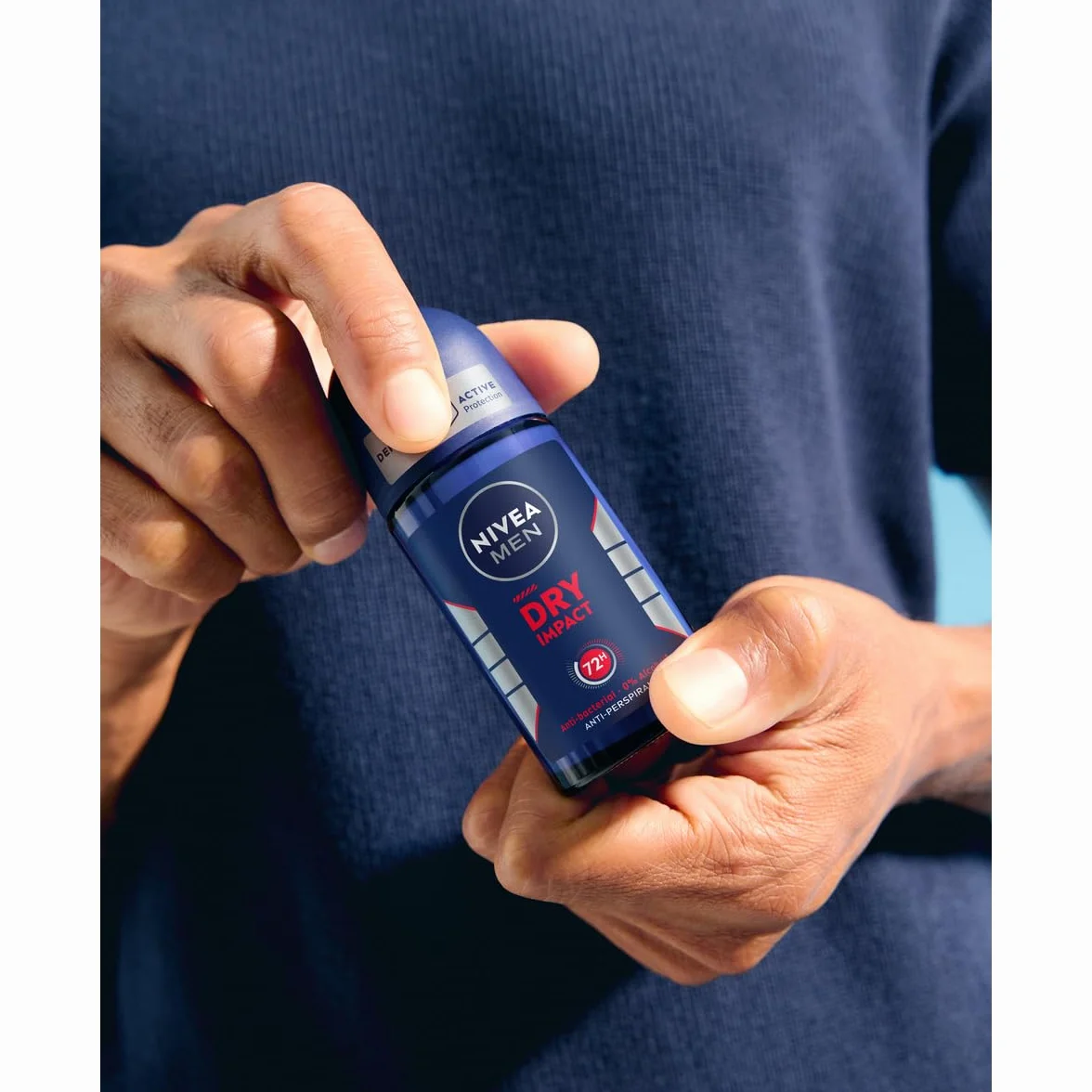 NIVEA MEN Dry Impact antyperspirant w kulce 72H, 2x50ml
