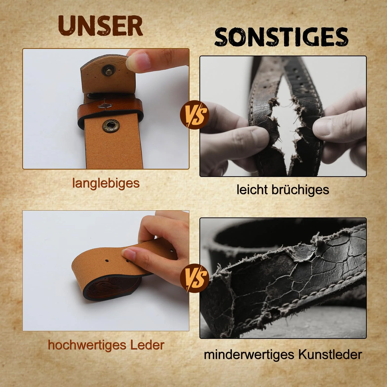 Pasek kowbojski męski z klapką - pasek western damskie kowbojskie z mosiądzową klamrą Longhorn Bull, kwiatowym wzór, brązowy, damskie w stylu country na jeansy, na co dzień, na imprezę, prezent