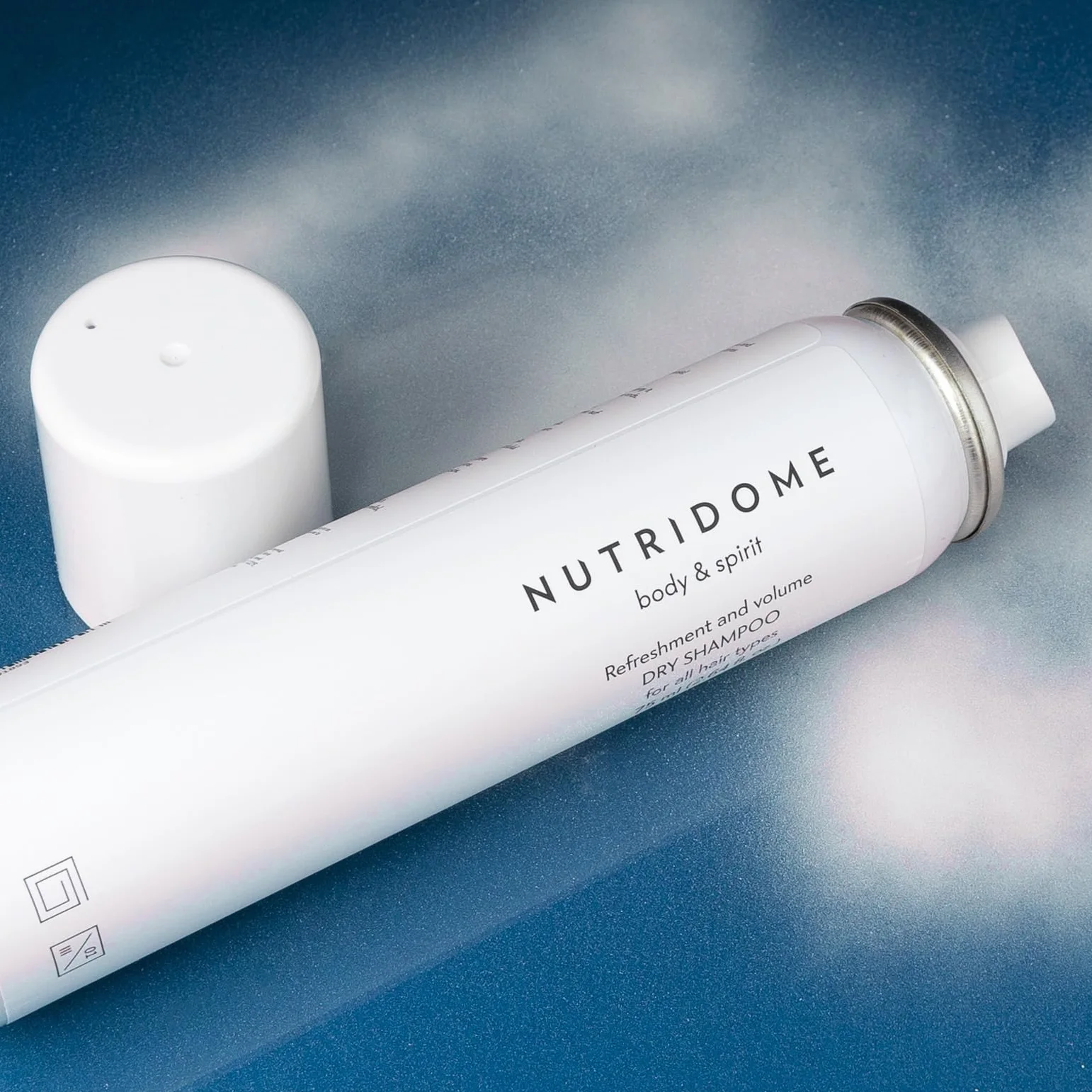 Suchy szampon do włosów Nutridome 75 ml na bazie skrobi ryżowej