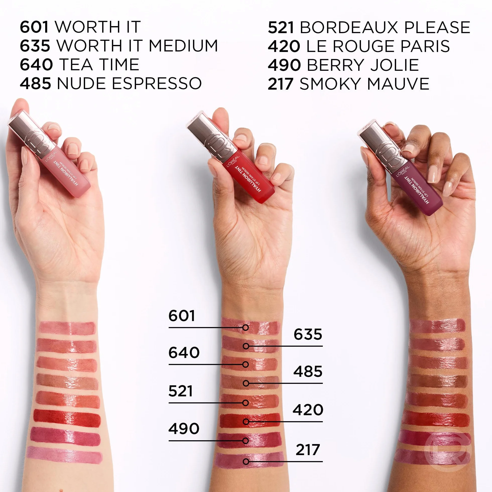 L'Oréal Paris Hyaluron Tint Lip Stain Serum 12H kolor 640 Tea Time 5 ml