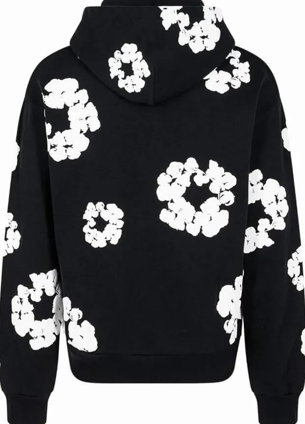 Męska odzież sportowa, długi dres do joggingu, zestaw treningowy z nadrukiem dżinsu z pianki, hip hop, streetwear, bluza z kapturem, zestaw uniseks, strój rekreacyjny