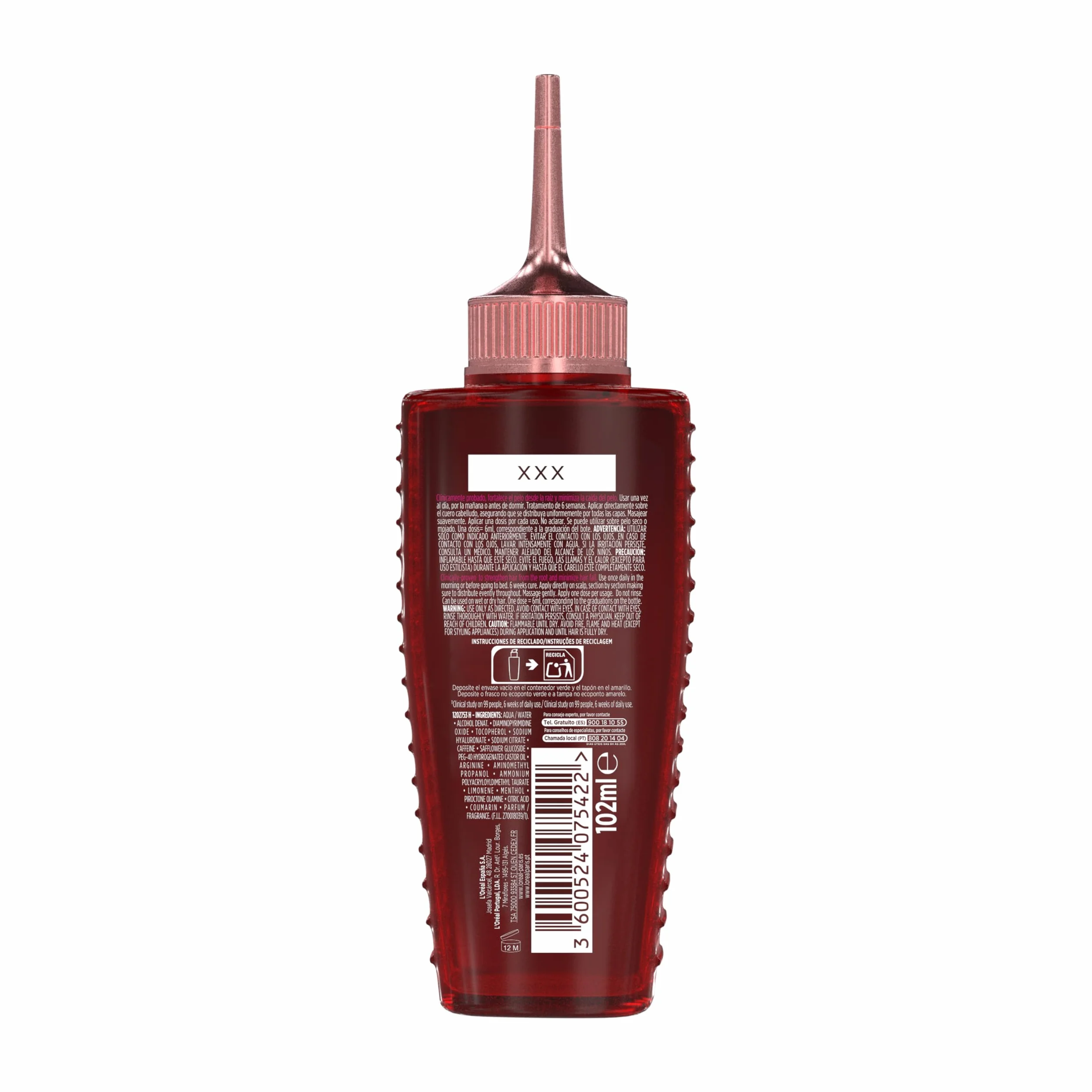 L’Oréal Paris Elvive Anti Hair Fall Serum do Włosów, 102 ml