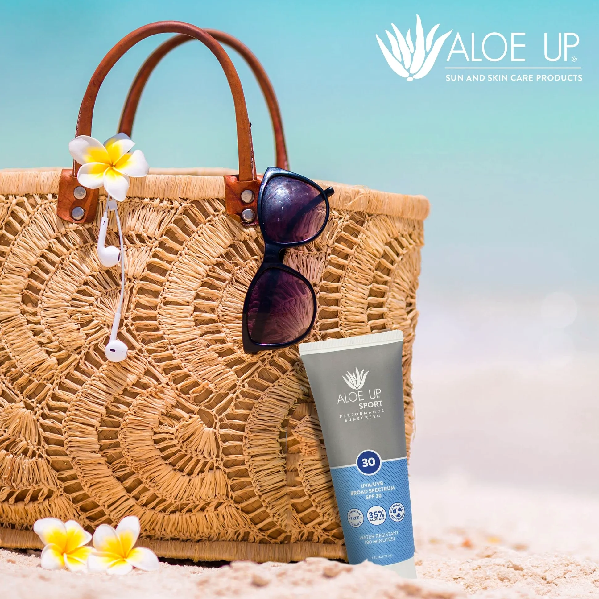 Aloe Up Sport Sun Care Collection SPF30 balsam sportowy, 177 ml