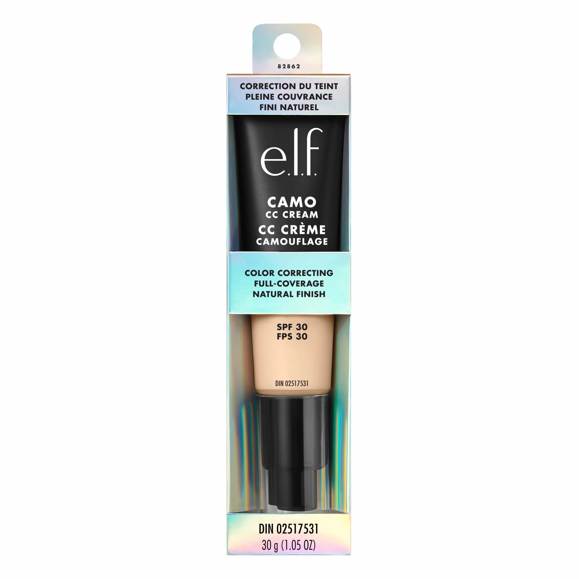 e.l.f. Camo CC Cream podkład korygujący LSF 30, Fair 100 W, 30 g