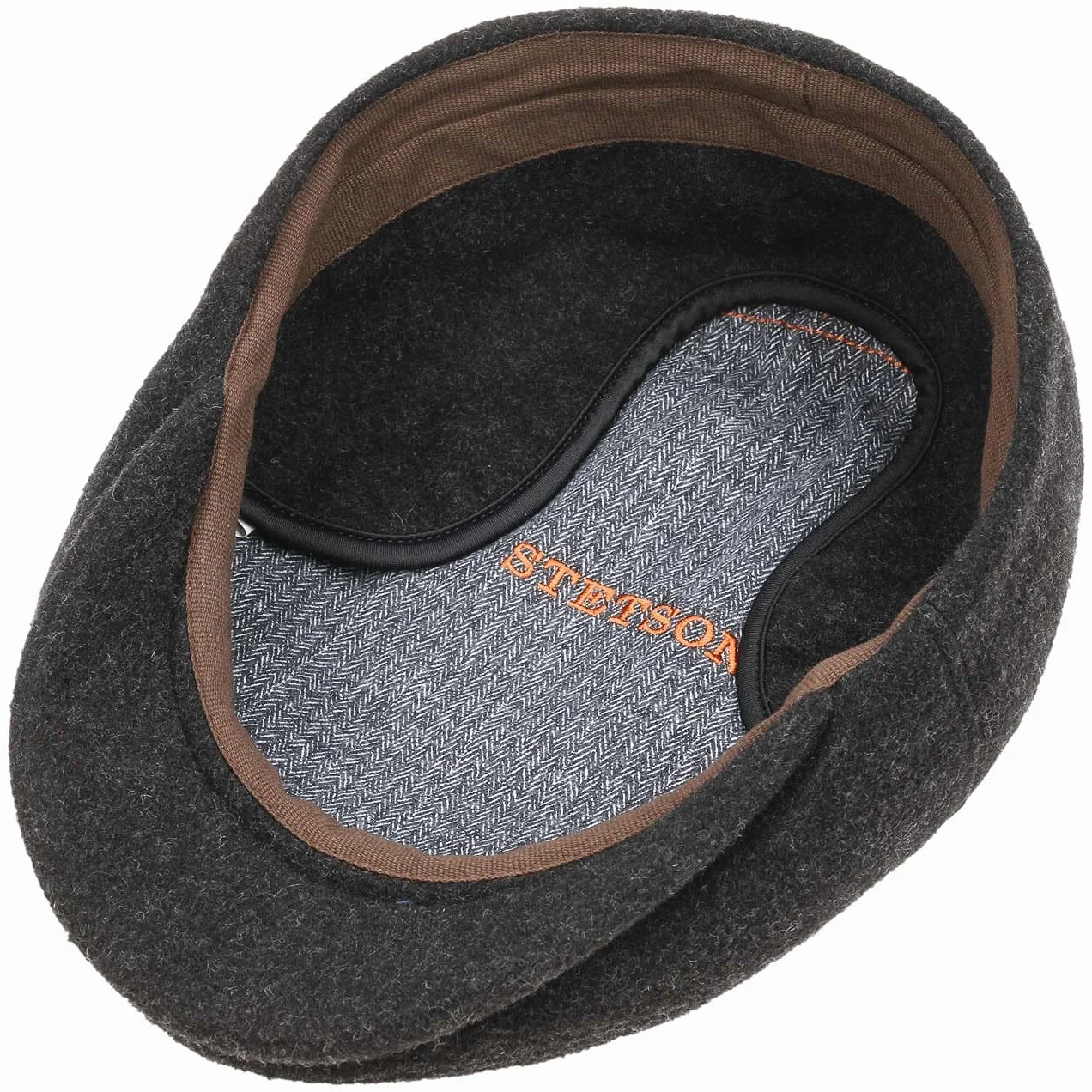Stetson Czapka Texas Wool JodełkaMężczyźni - z daszkiem na zime wełniana daszkiem, podszewką Zima jesień-zima