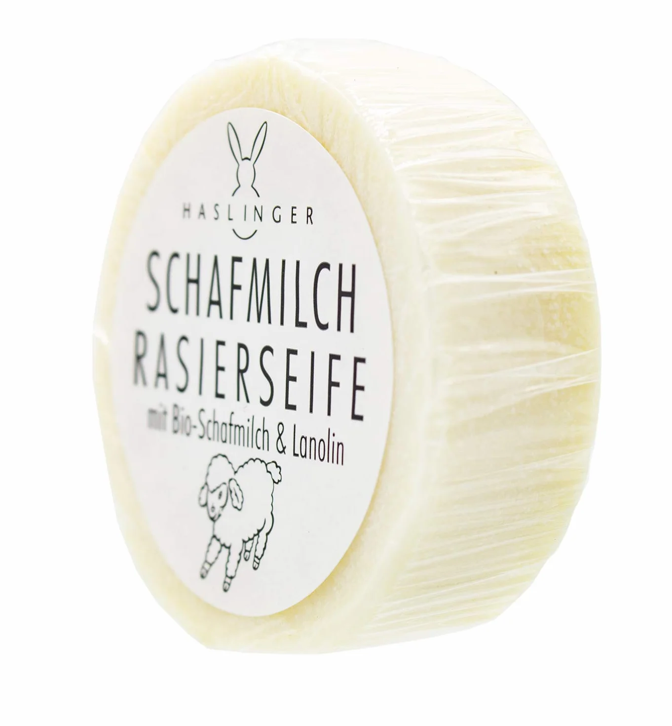 HASLINGER Mydło do golenia z mleka owczego, 60 g