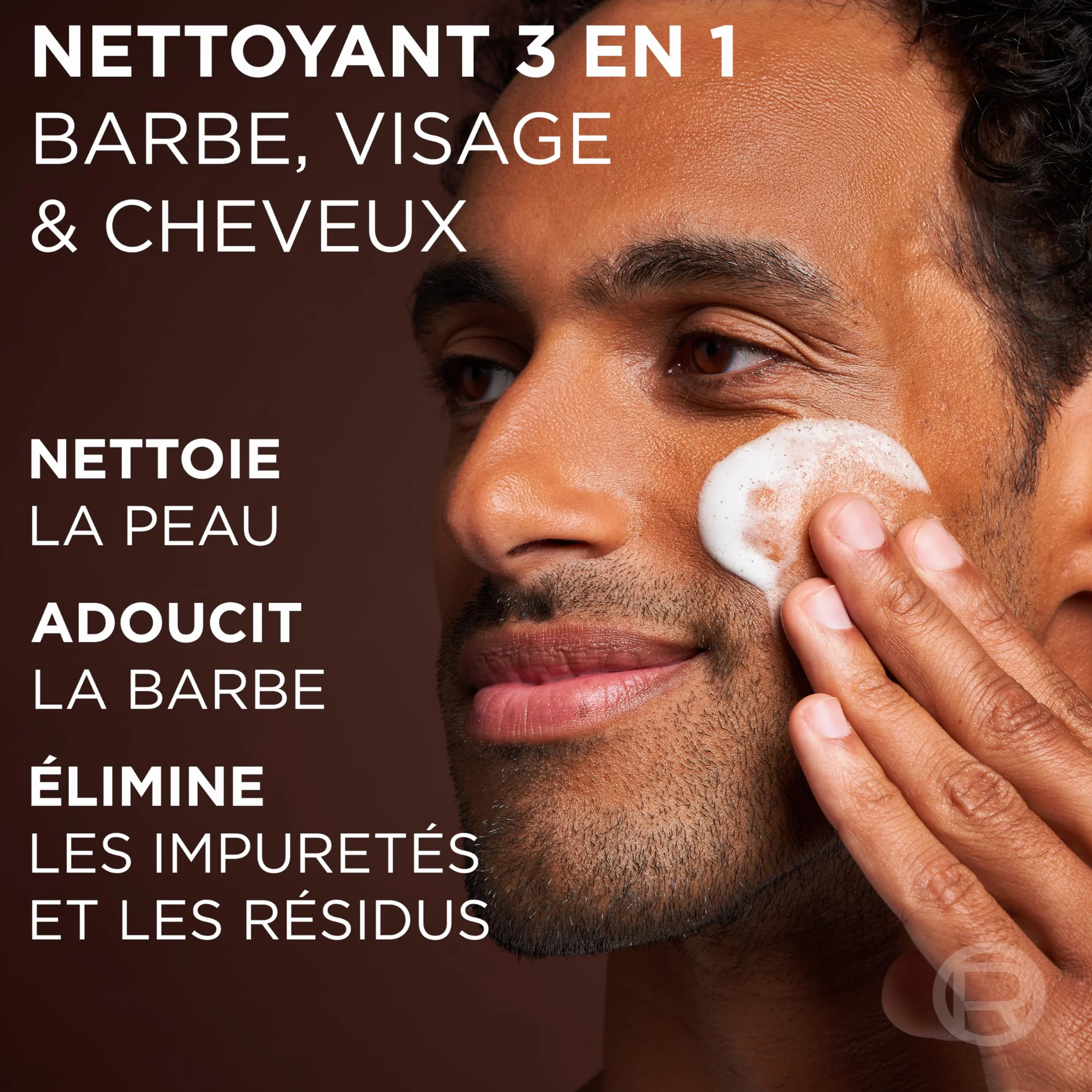 L'Oréal Paris Men Expert BarberClub - kosmetyczka z brodą + twarz + włosy dla mężczyzn - środek czyszczący 3 w 1 + olejek do brody + krem do stylizacji, zestaw 3 produktów