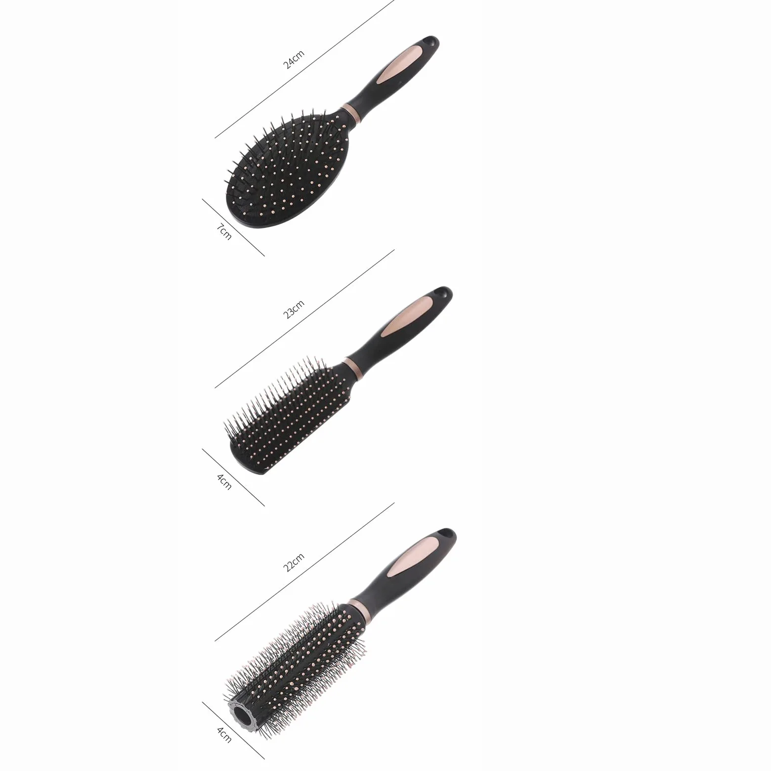 DieffematicSZ Grzebień Air Cushion Comb, Plastic Comb, Scalp Massage, Air Bag Comb, Curly Hair Comb, Rib Comb (Color : B)