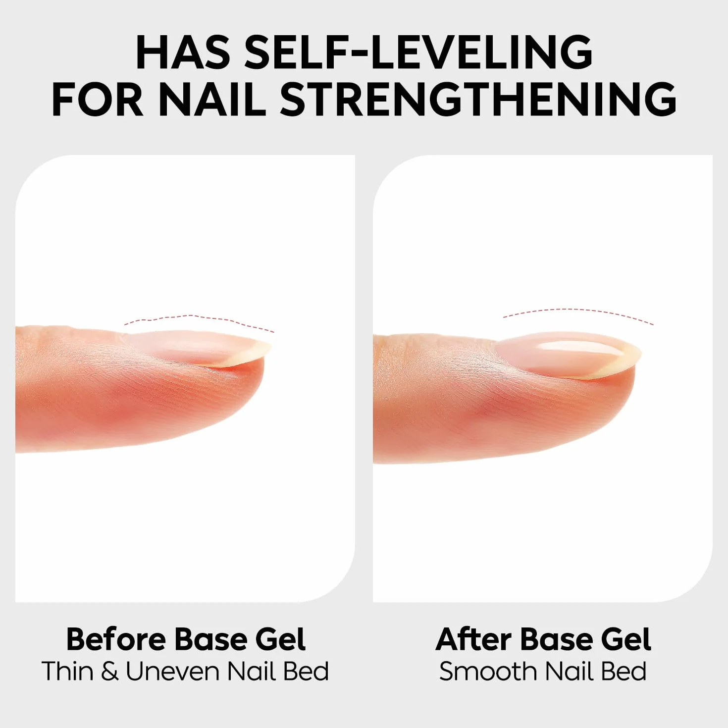 AIMEILI Peel Off Base Coat Gel Remove Półtrwały lakier do paznokci półtrwały lakier do paznokci Soak Off UV LED przezroczysty żel UV 10 ml