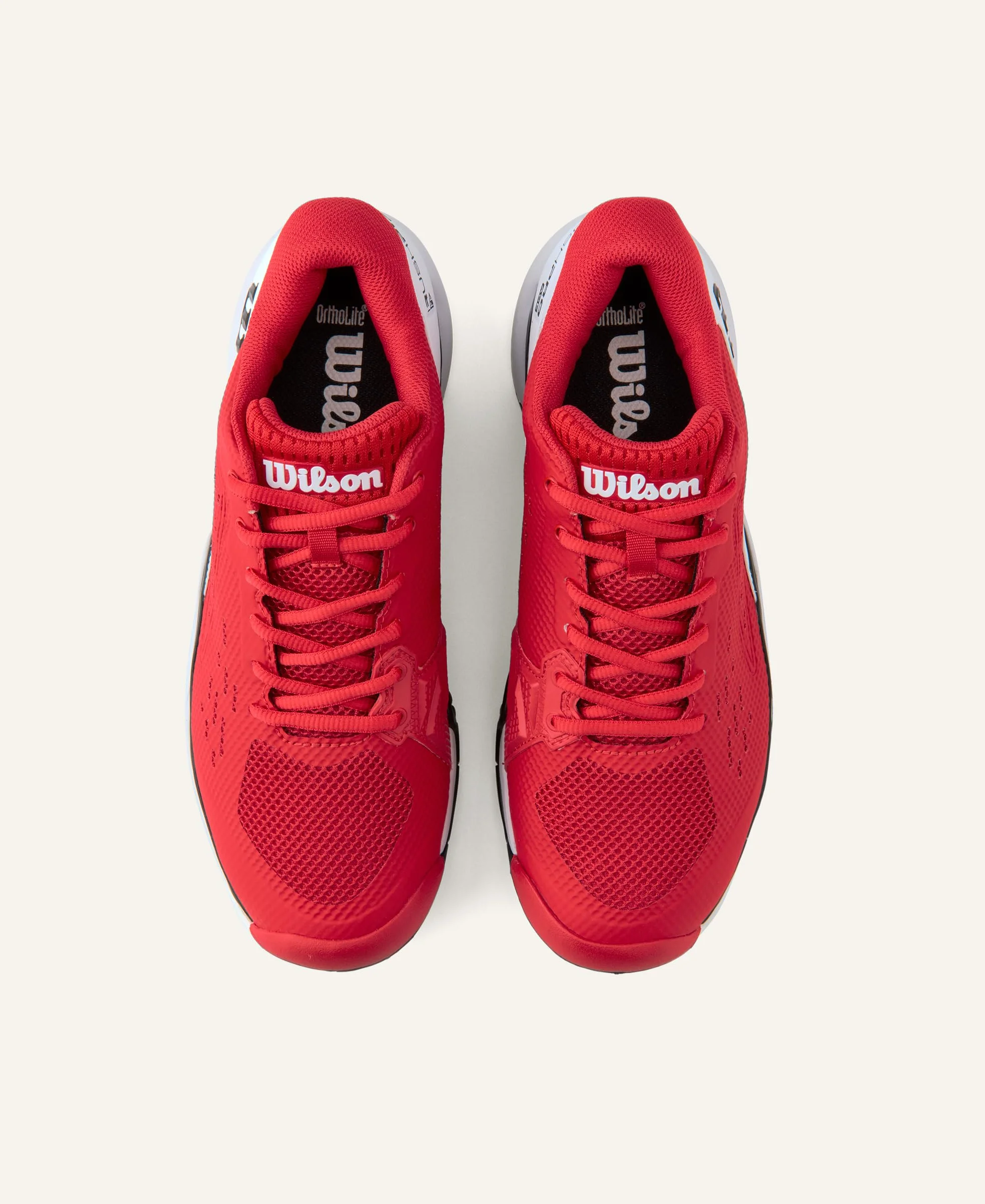 Wilson Męskie buty tenisowe Rush PRO ACE, podczerwień/białe/czarne, 42 EU, Podczerwień, biały, czarny, 9 UK