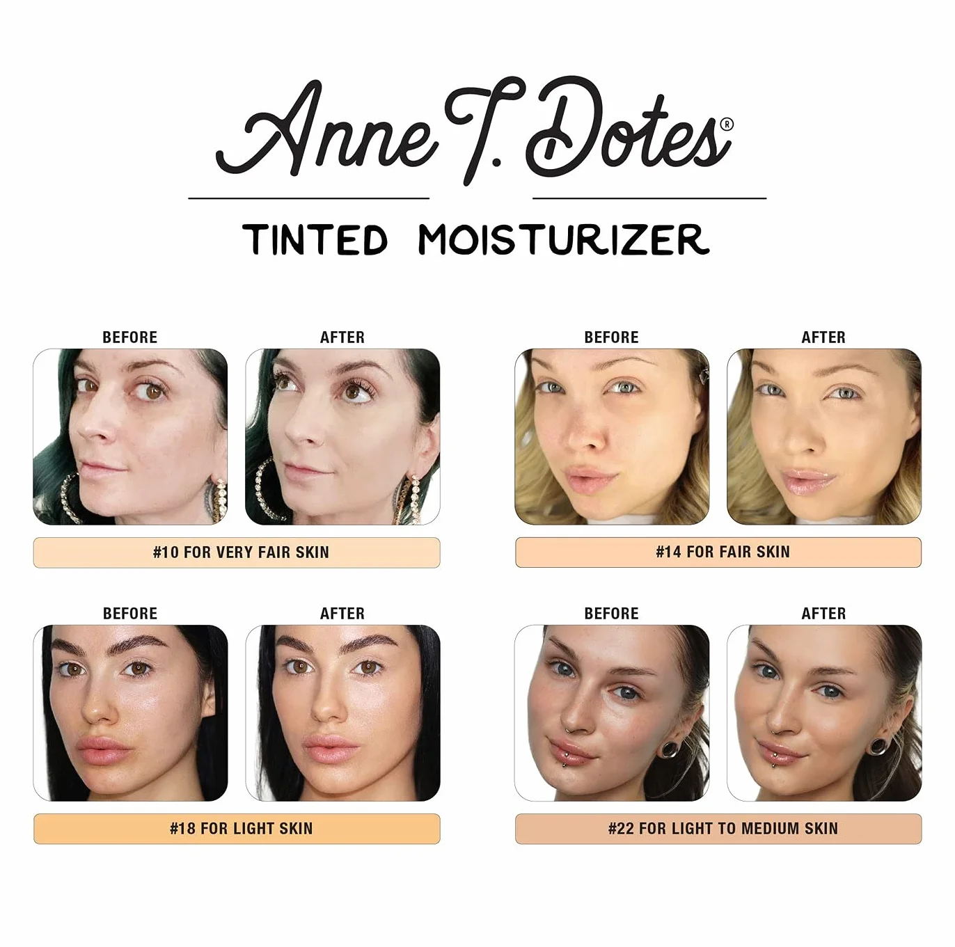 The Balm Anne T. Dotes Tinted Moisturizer Creme, 14 30 ml