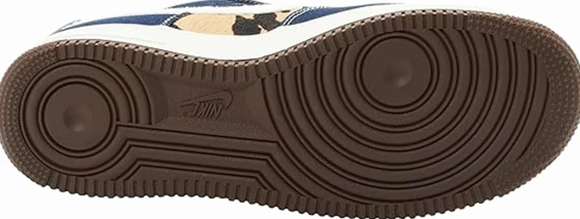 NIKE Damskie buty sportowe Air Force 1 '07, rozmiar 38 EU, Obsydian Sail Baroque Brown, 38 EU