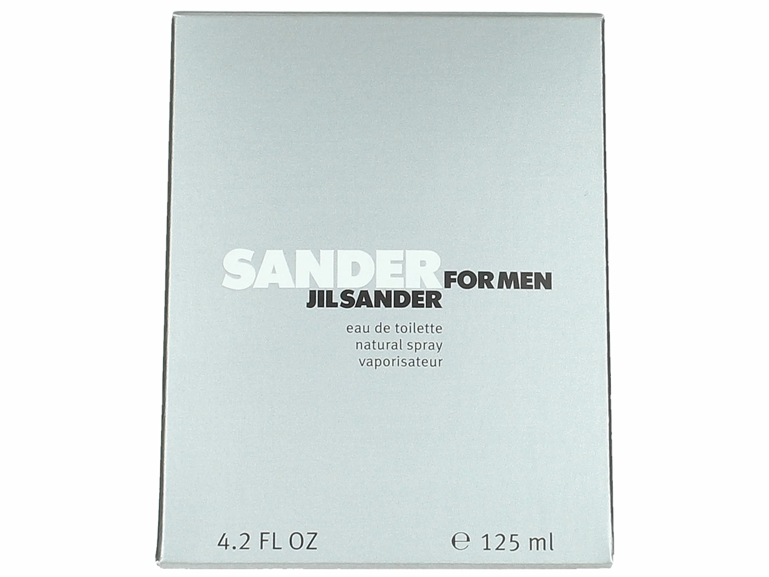 Jil Sander Sander Men Homme/man, Eau de Toilette, 1 opakowanie (1 x 125 ml)