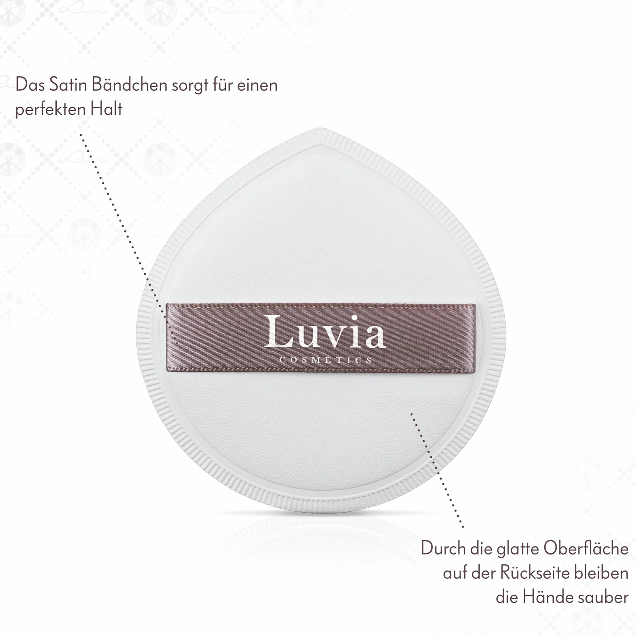 Luvia Cosmetics Zestaw do makijażu Elegance The Puffys 2 gąbki kosmetyczne