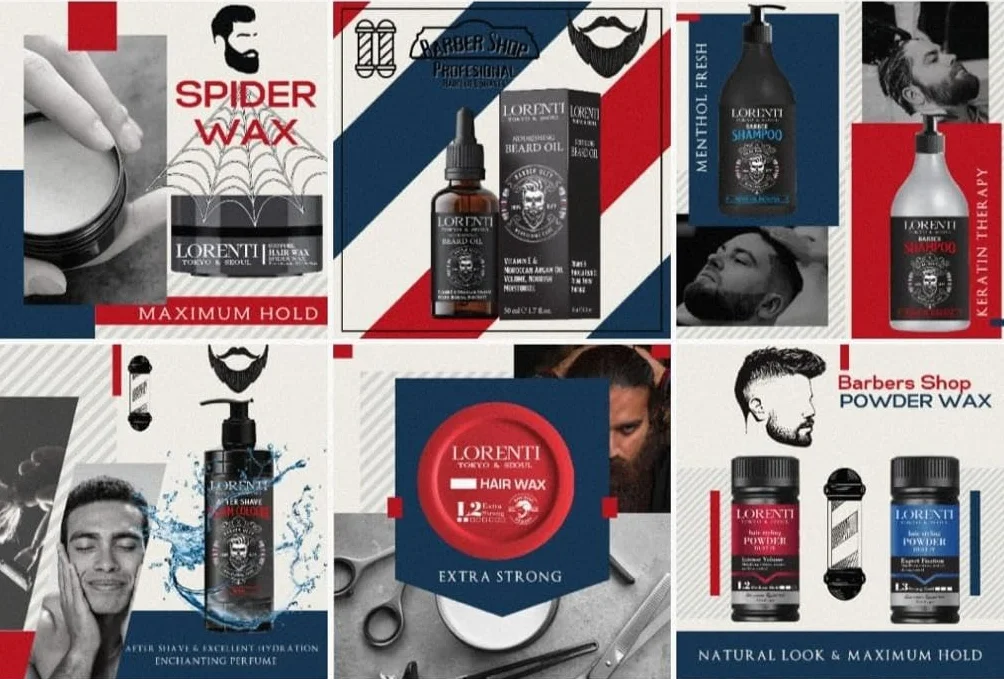 LORENTI TOKYO & SEOUL Barber After Shave Cream Cologne Lotion męski 400 ml Wild | balsam po goleniu | Żel po goleniu dla fryzjerów