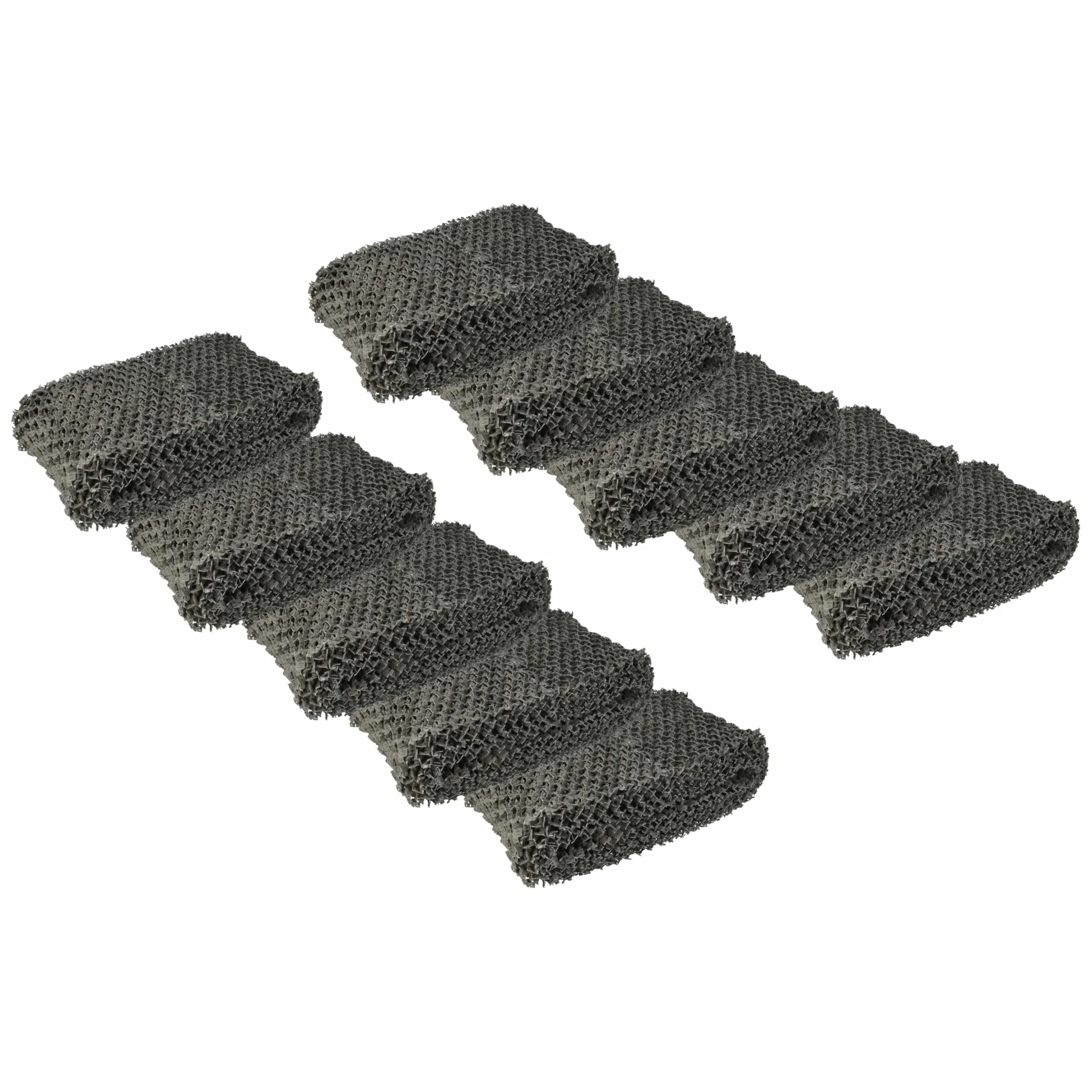 vhbw 10 x zamiennik filtra do Philips HU4102/01 do nawilżacza powietrza – filtr powietrza, filtr z włókniny, szary