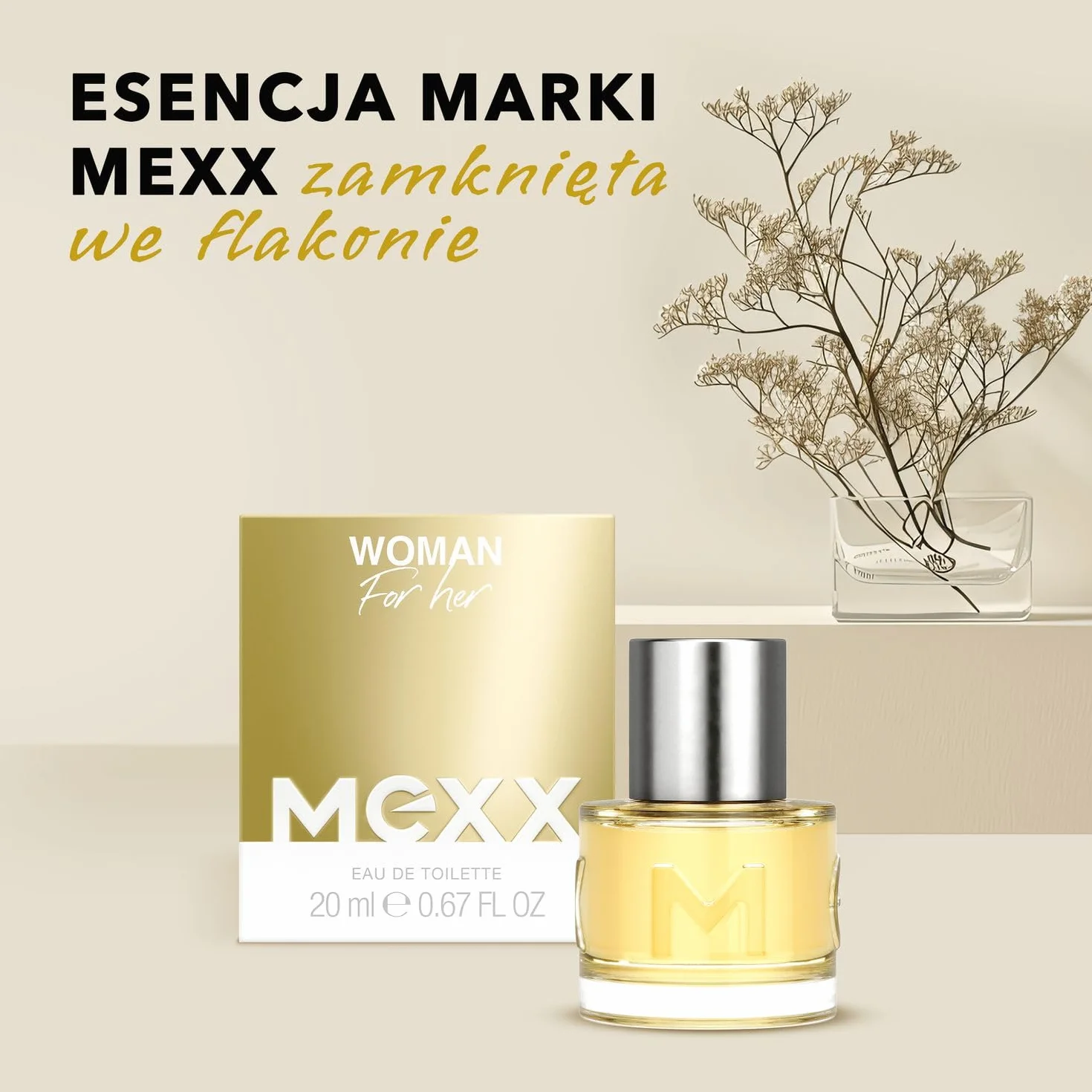 Mexx Woman Kwiatowo-Owocowa, Damska Woda Toaletowa, z Nutami Bergamotki i Jaśminu, 60 ml