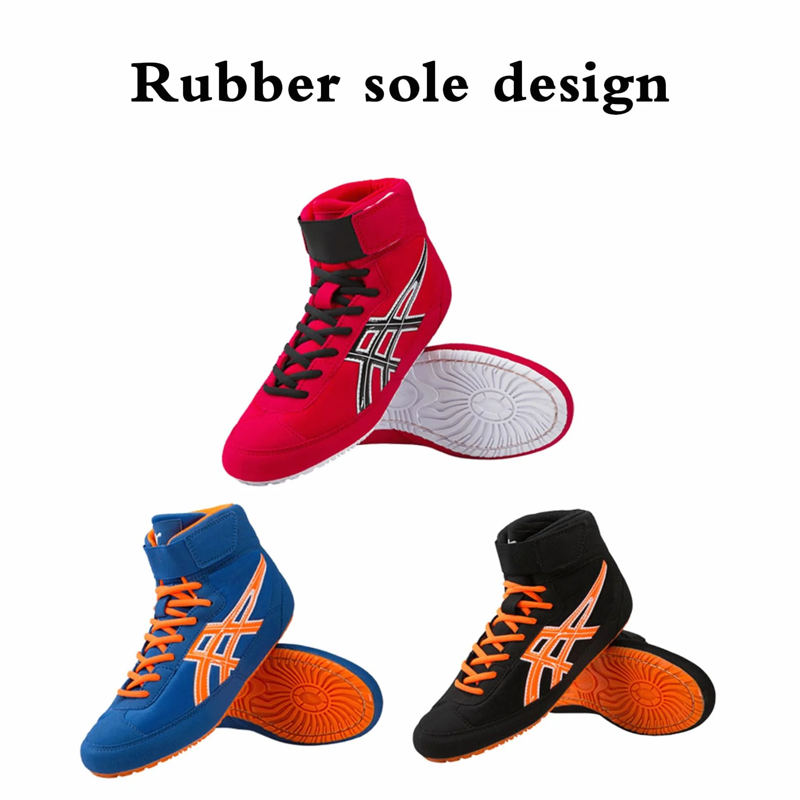 Męskie buty zapaśnicze, buty bokserskie dla młodzieży, antypoślizgowe, oddychające, lekkie, oddychające, trwałe, komfort i stabilność, do crossfitu i podnoszenia ciężarów