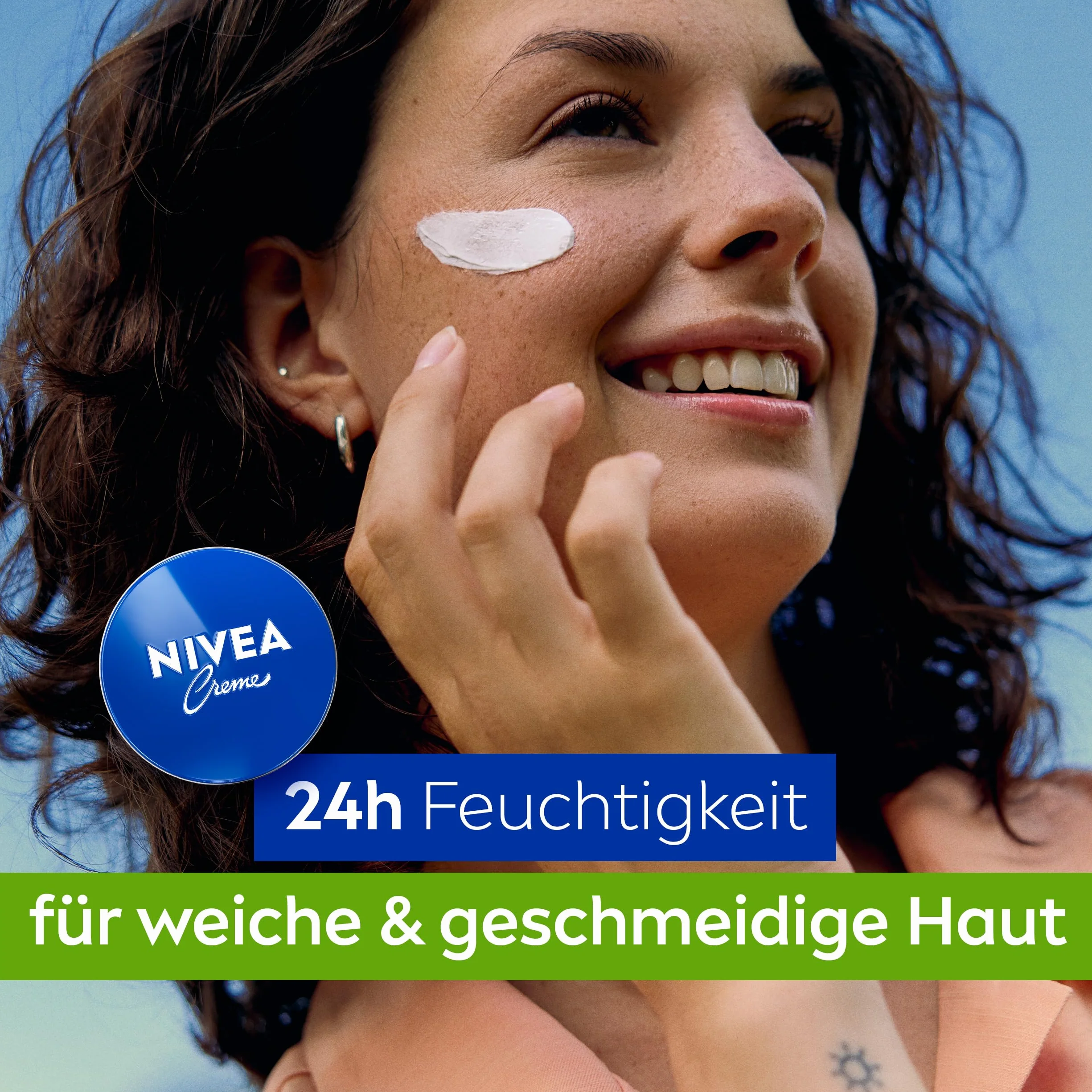 NIVEA Puszka kremowa uniwersalna pielęgnacja, klasyczny krem nawilżający do wszystkich rodzajów skóry, bogata pielęgnacja skóry z eucerytem pokrewnym (75 ml)