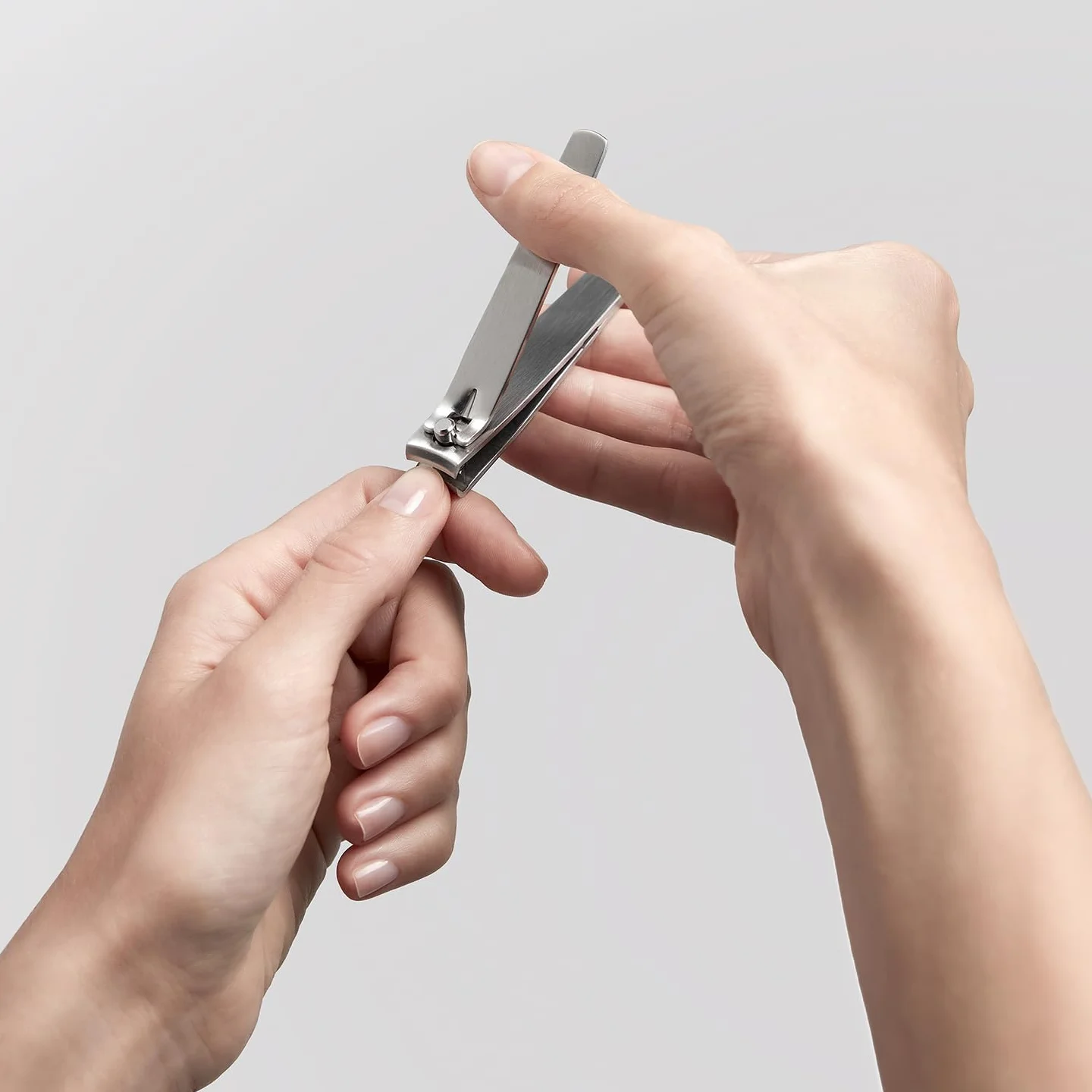 ZWILLING Obcinacz do paznokci (do paznokci u rąk i nóg, mocna dźwignia, lekko zakrzywiona krawędź tnąca, hipoalergiczny), premium, srebrny, 85 mm