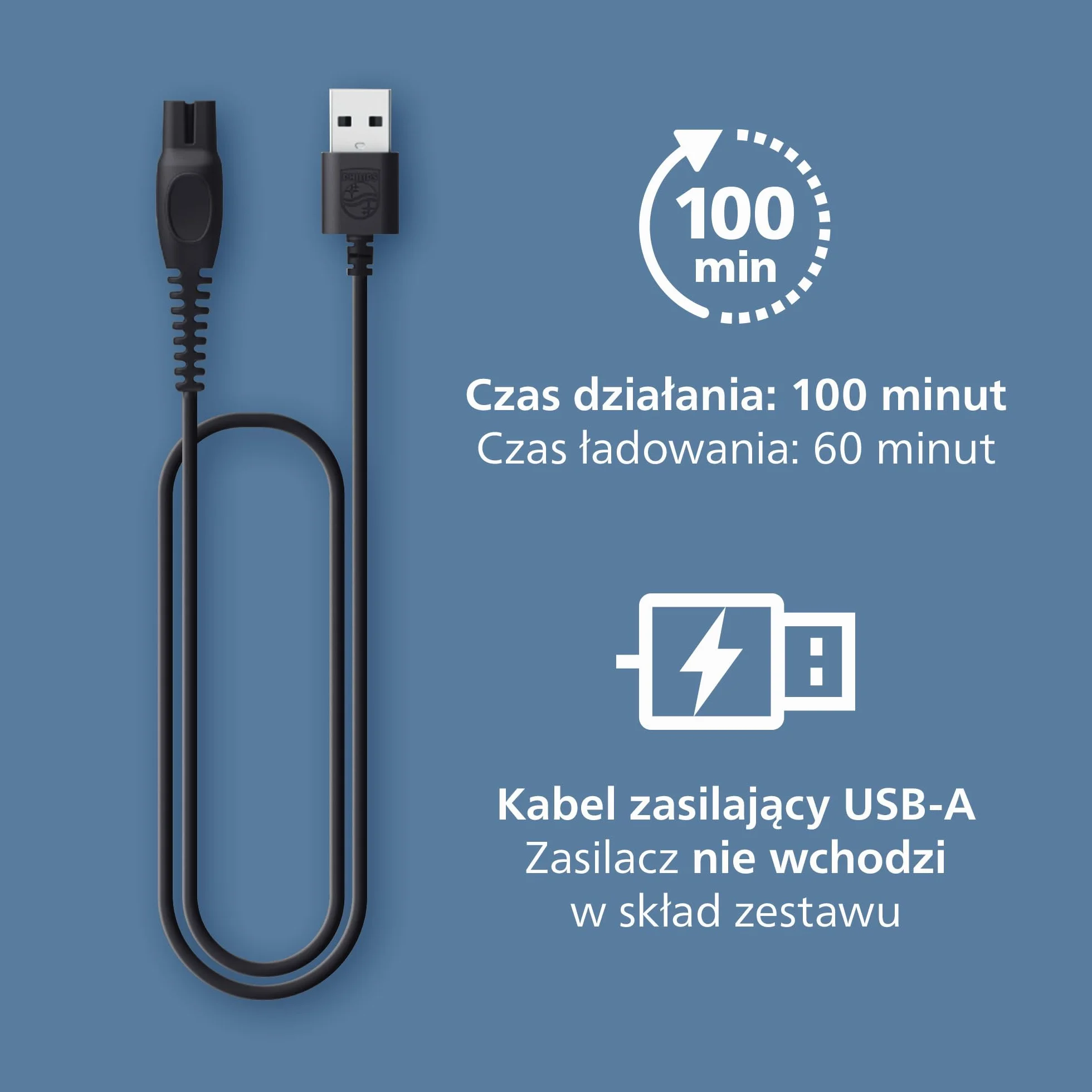 Philips Trymer do brody Seria 5000 BT5765/15 – samoostrzące się metalowe ostrza, 40 ustawień długości, BeardSense, wodoodporny, etui podróżne