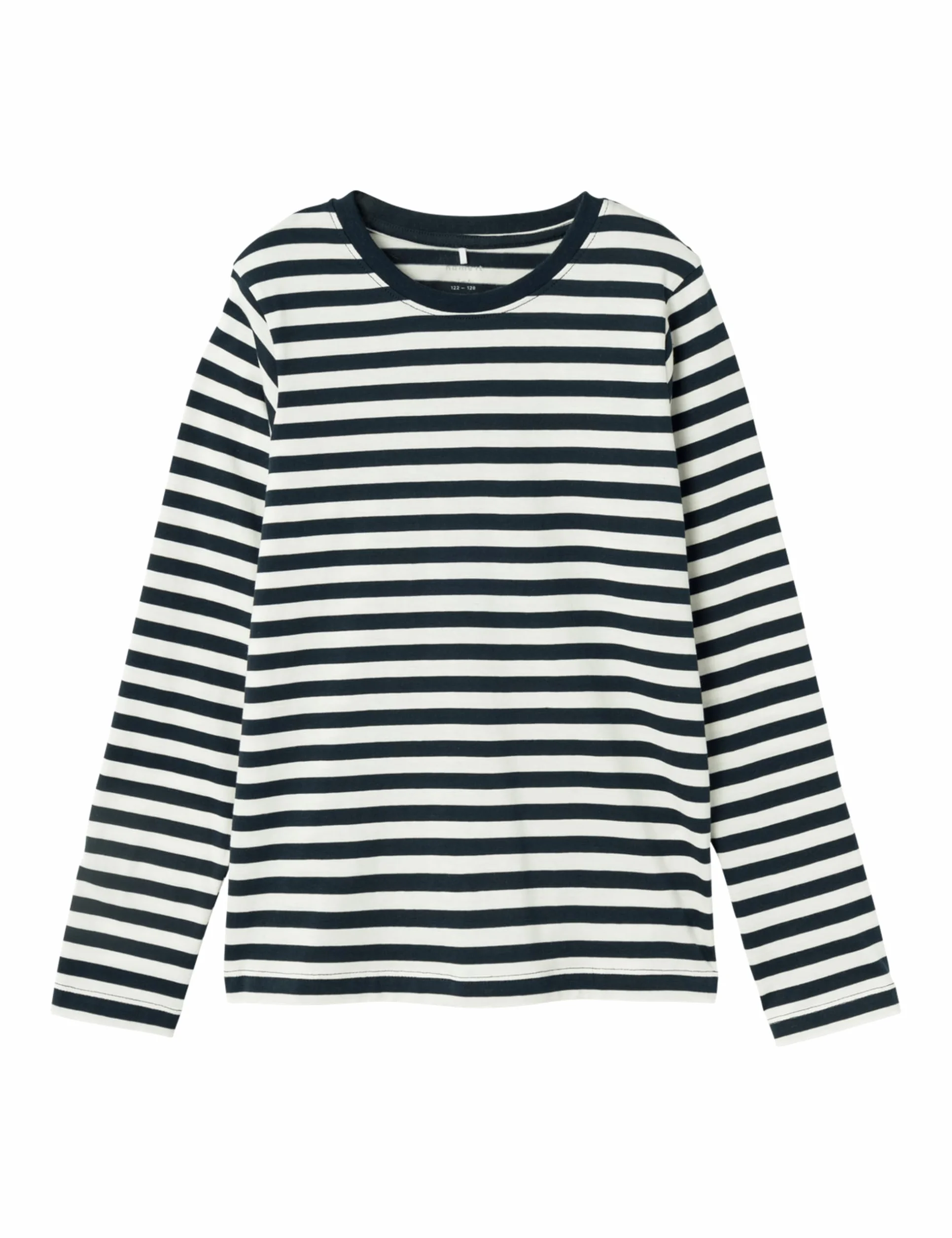 NAME IT Chłopięca Nkmsalmo Nreg Ls Top Noos koszulka z długim rękawem, Dark Sapphire, 122-128