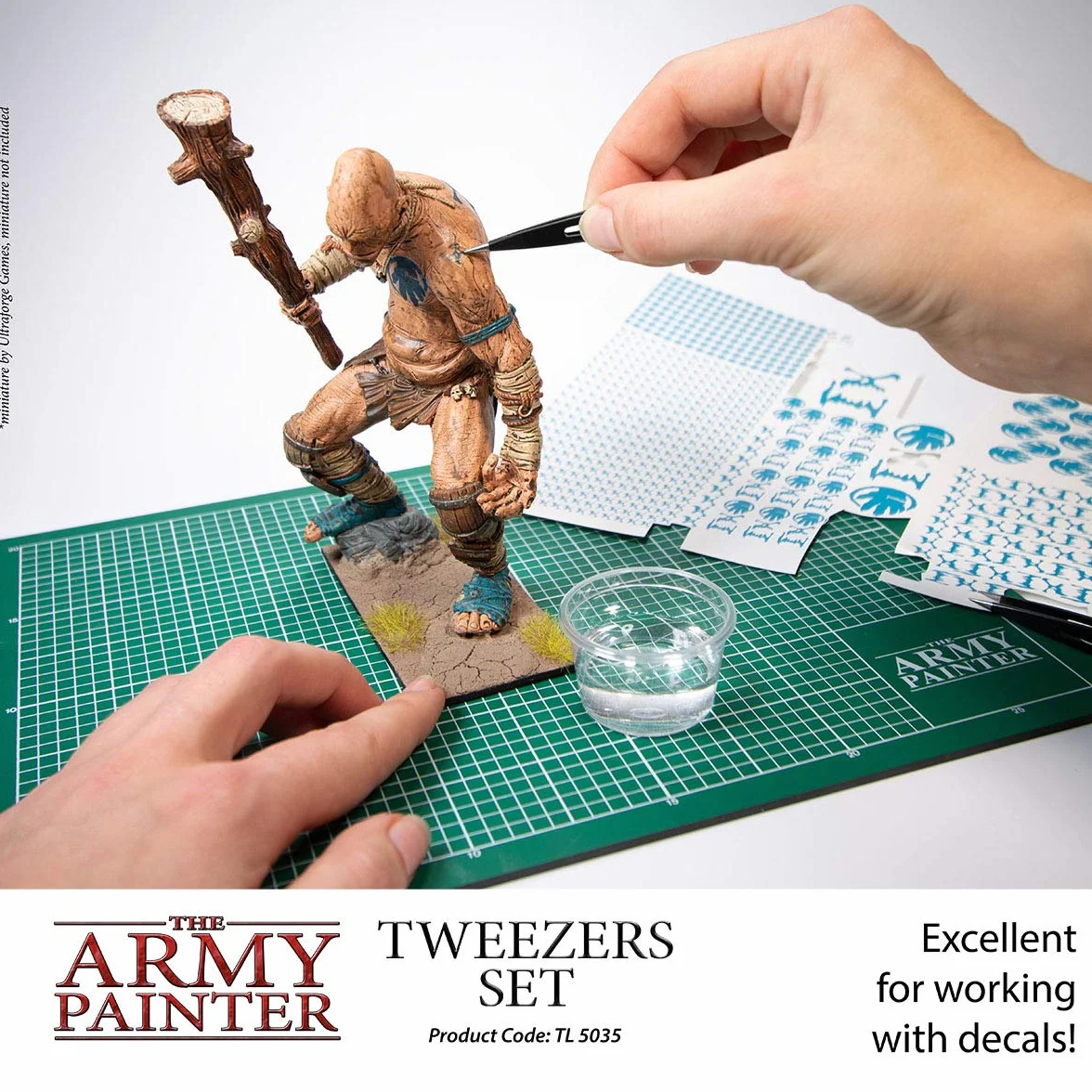 The Army Painter Precyzyjne Pęsety Rzemieślnicze 95mm Płaska Końcówka 103mm Ostra Końcówka