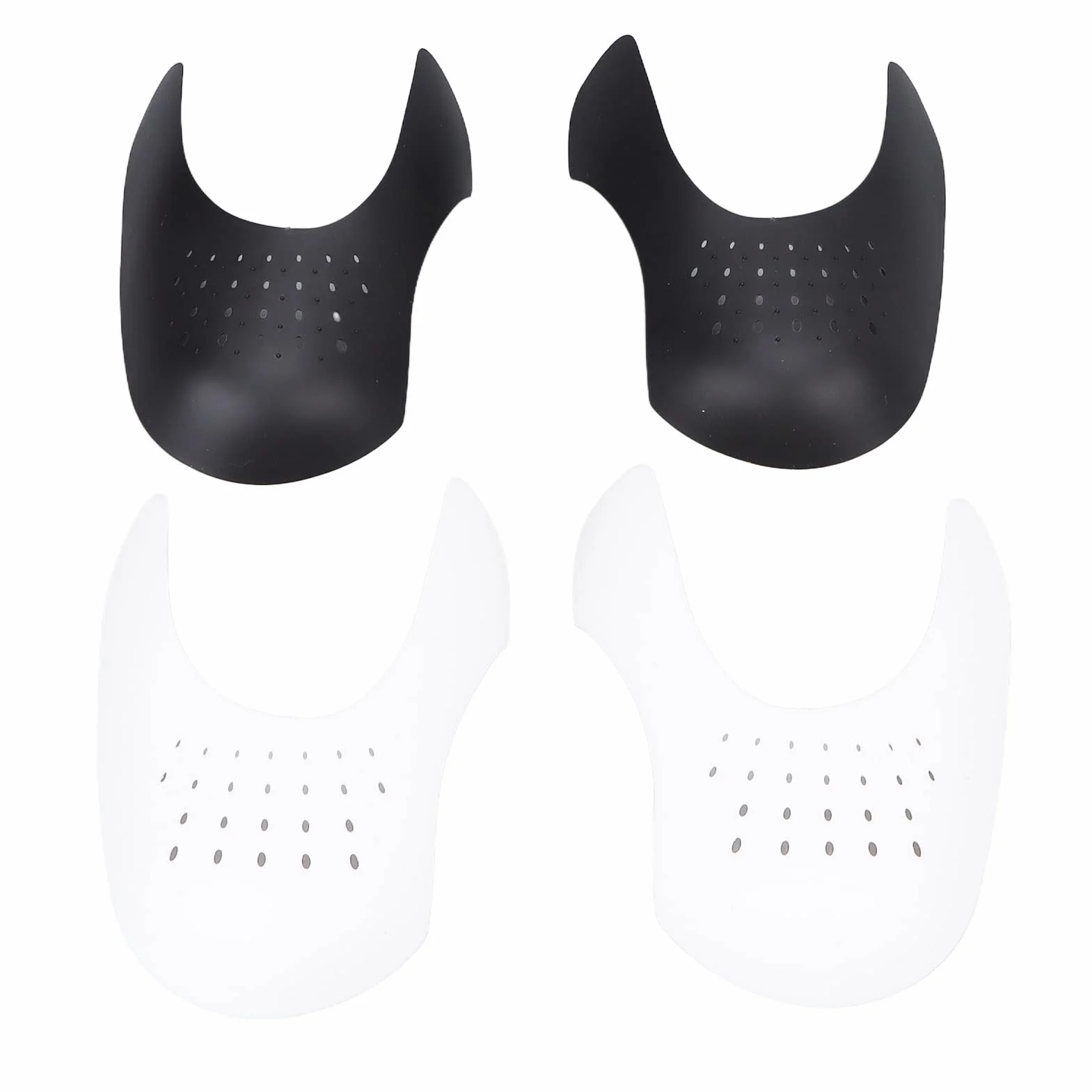 Buty Chroniące Przed Zagnieceniami, ANGGREK 4 Pary Sneaker Shoes Protector Shaper Wkładki do Butów Osłona Możliwość Krojenia Redukcja Zagnieceń Buty Chroniąca Przed Zagnieceniami