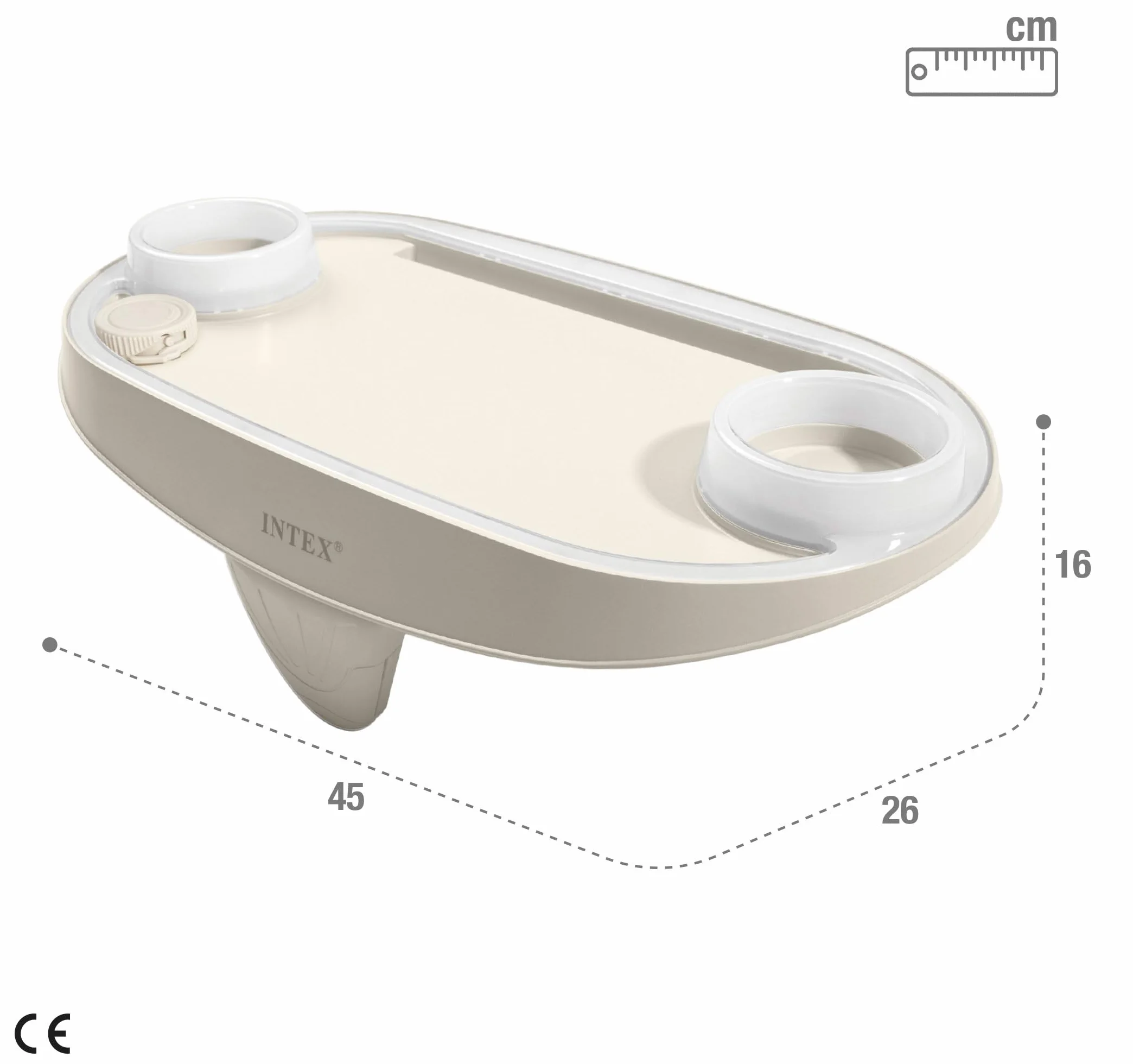 Intex 28520 stojak do przechowywania spa ze światłem