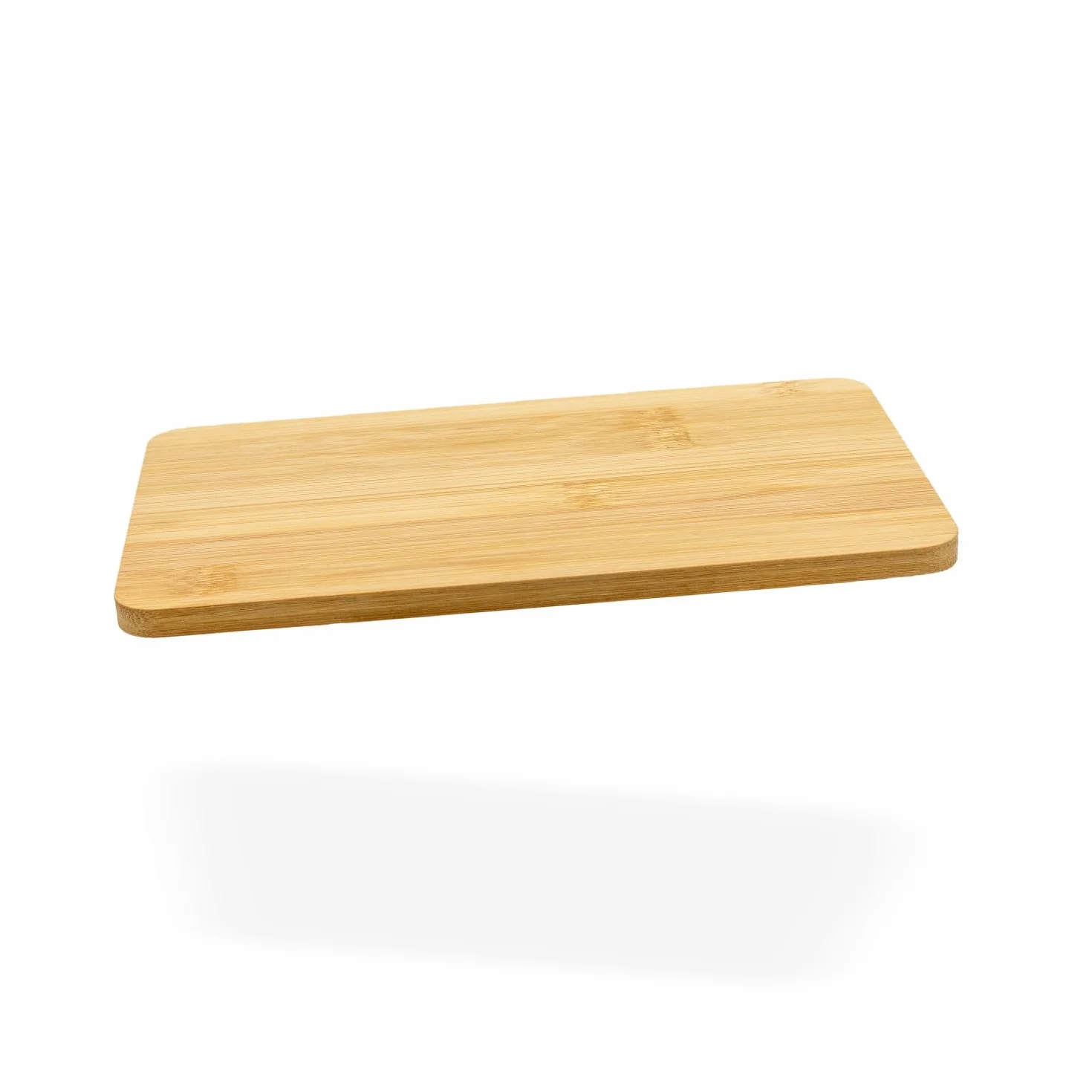 Bambusowa deska do krojenia 22 x 14 cm, zestaw 6 sztuk, drewniana deska kuchenna, deska kuchenna do krojenia, naturalna