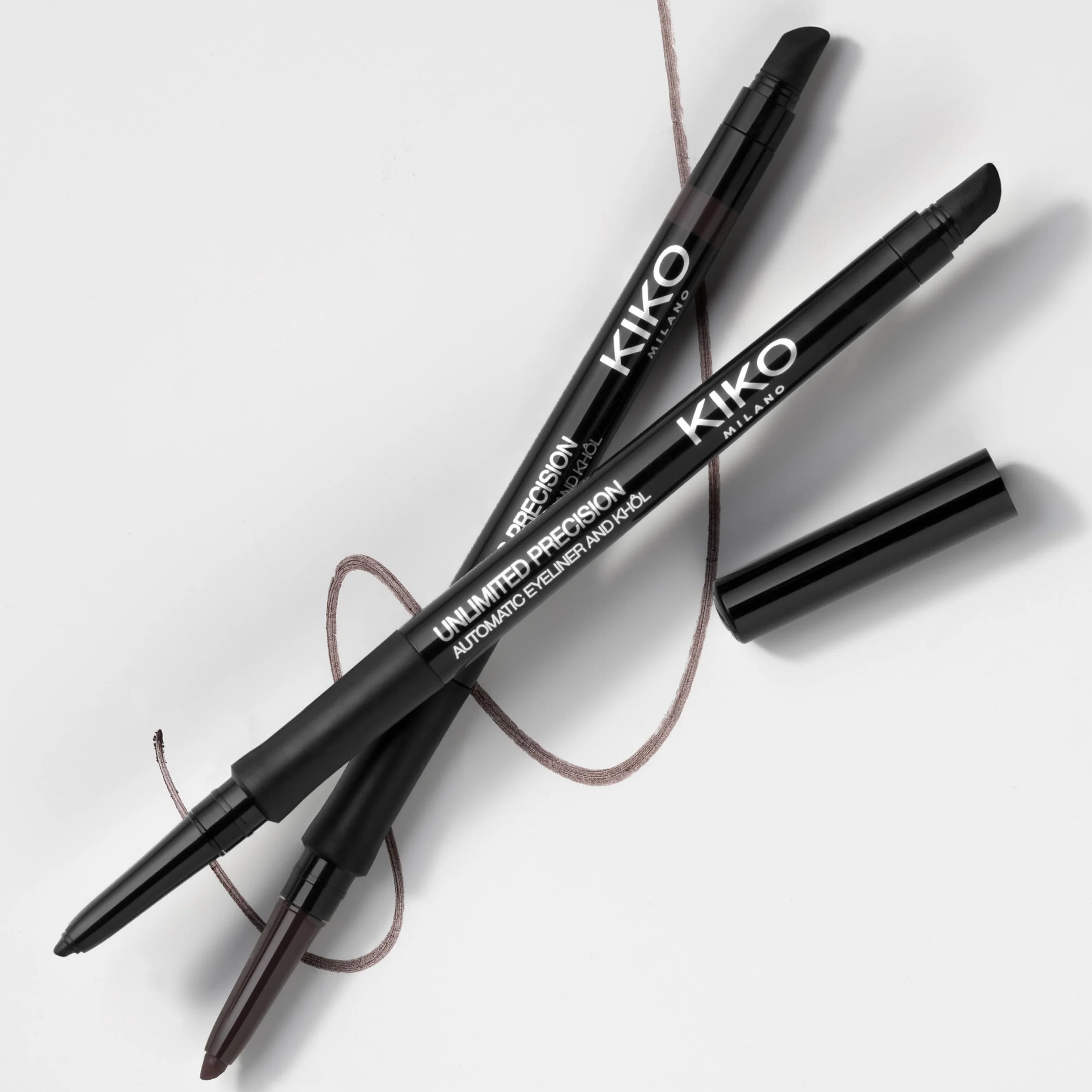 KIKO Milano Unlimited Precision Automatic Eyeliner And Khôl 12, Automatyczna Kredka Do Wewnętrznego I Zewnętrznego Konturu Oka