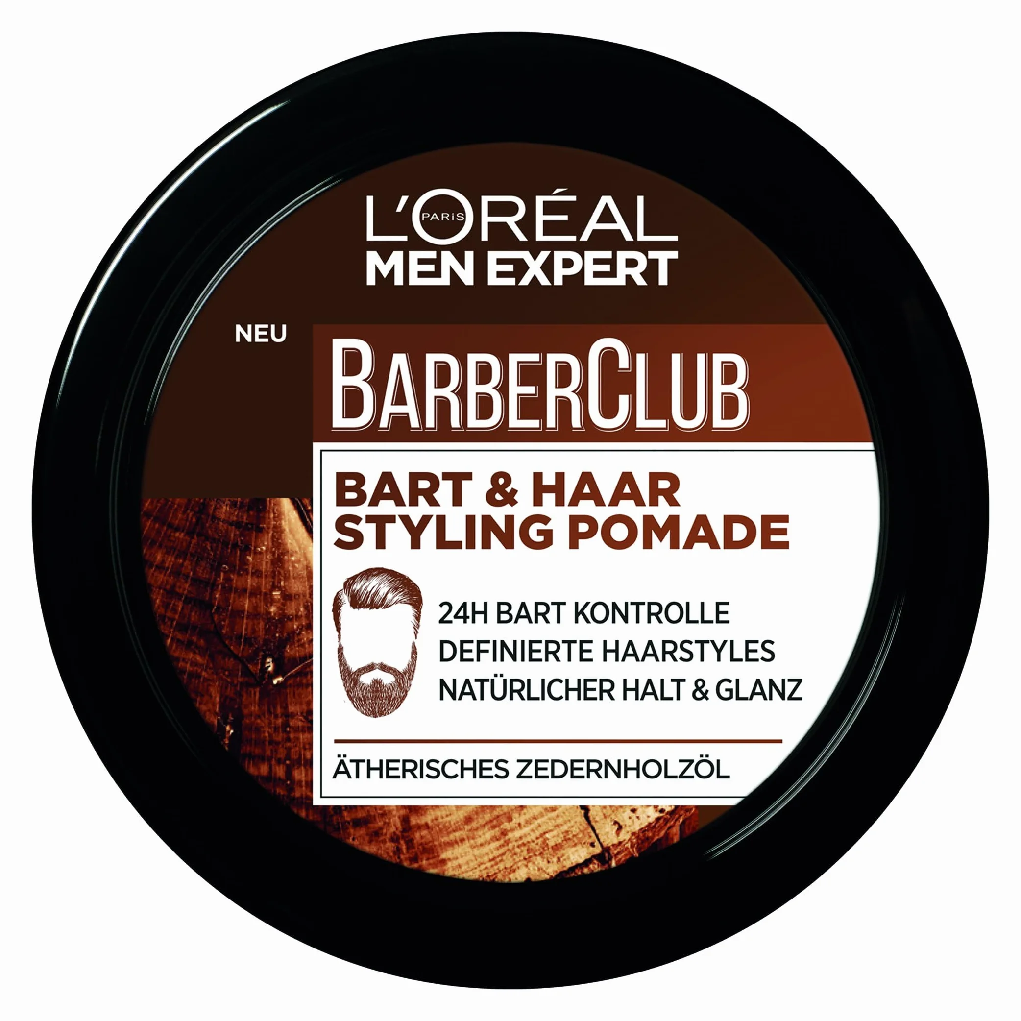 L'Oréal Men Expert Barber Club Pomada do Włosów i Brody, 75 ml
