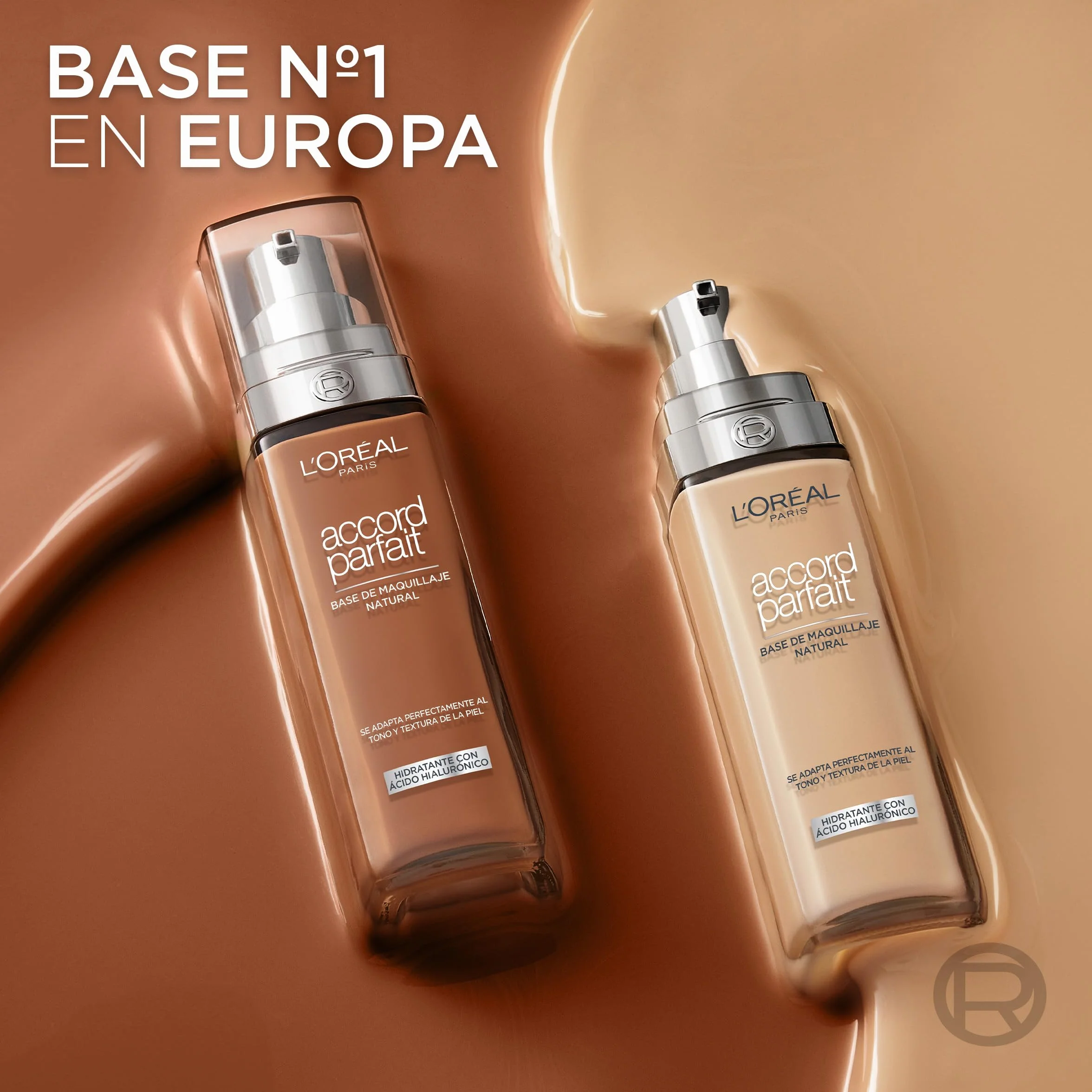 L'Oréal Paris True Match trwały podkład do twarzy w płynie, pielęgnujący z kwasem hialuronowym, SPF 17, 1.N Ivory, 30 ml