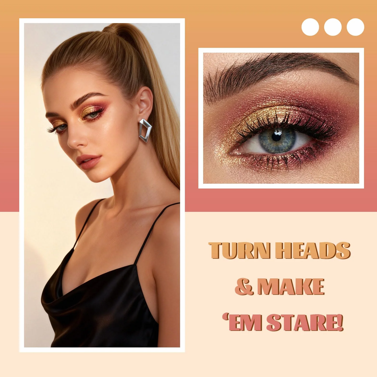 Duochrome Burgundy Gold Glitter paleta cieni do powiek, holograficzny kameleon bogaty kolor połyskujący, kolor Shift Sparkle Inner Corner Eye rozświetlacz, paleta rozświetlaczy do makijażu na