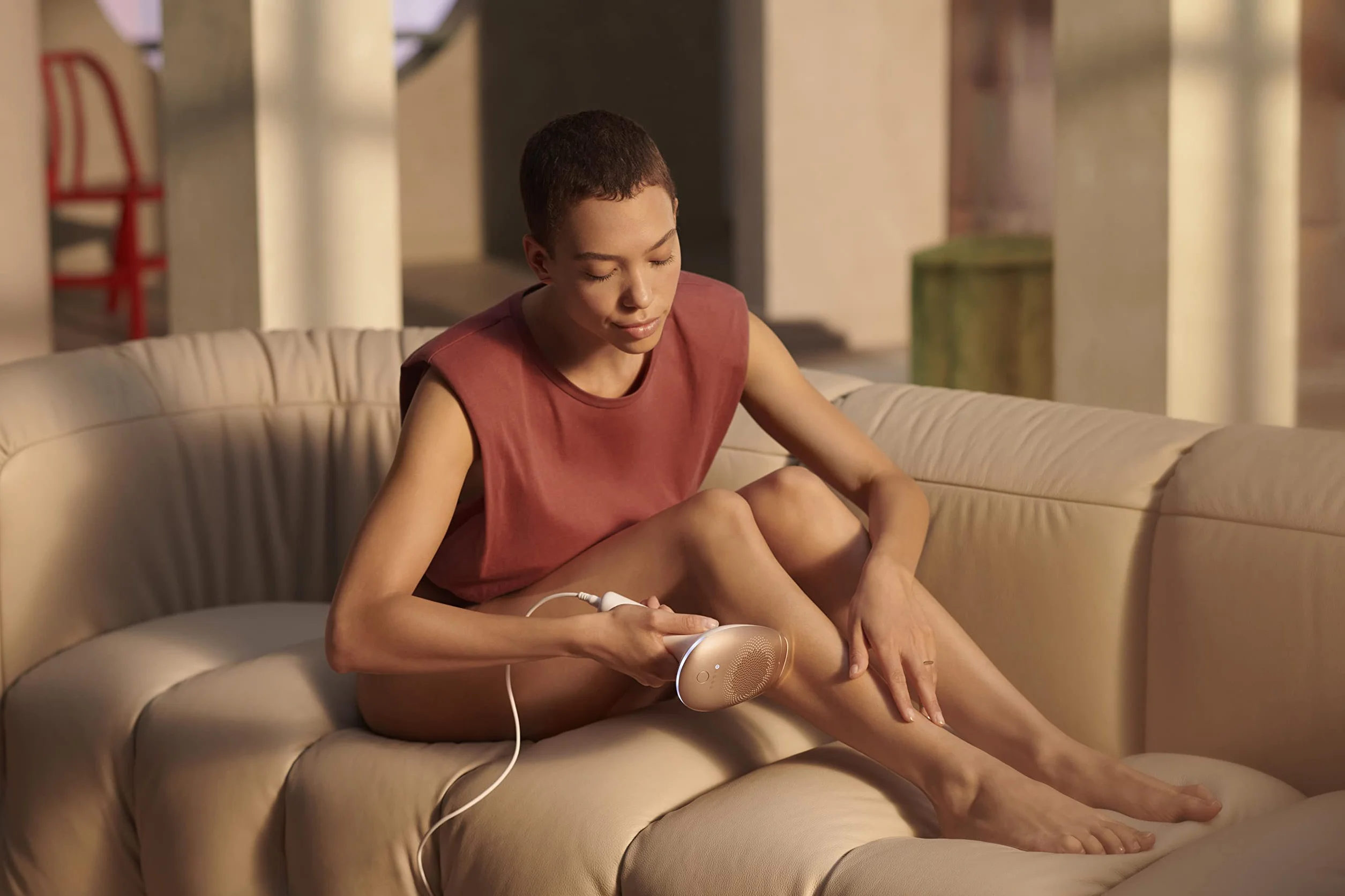 Philips Lumea Advanced BRI921/00 Depilator, Biały, 3 Miesiące Efektu