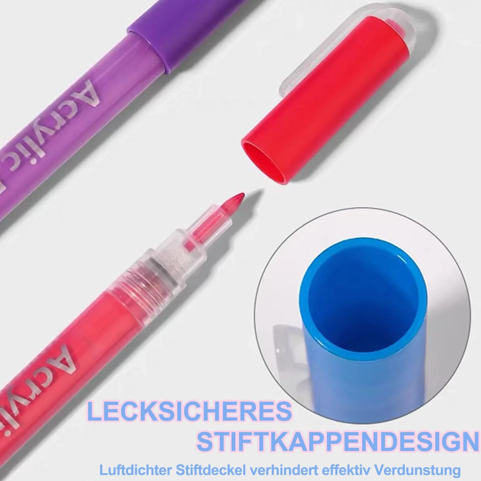 Pisak 3D biały lakier do paznokci, końcówka do zdobienia, narzędzia do manicure